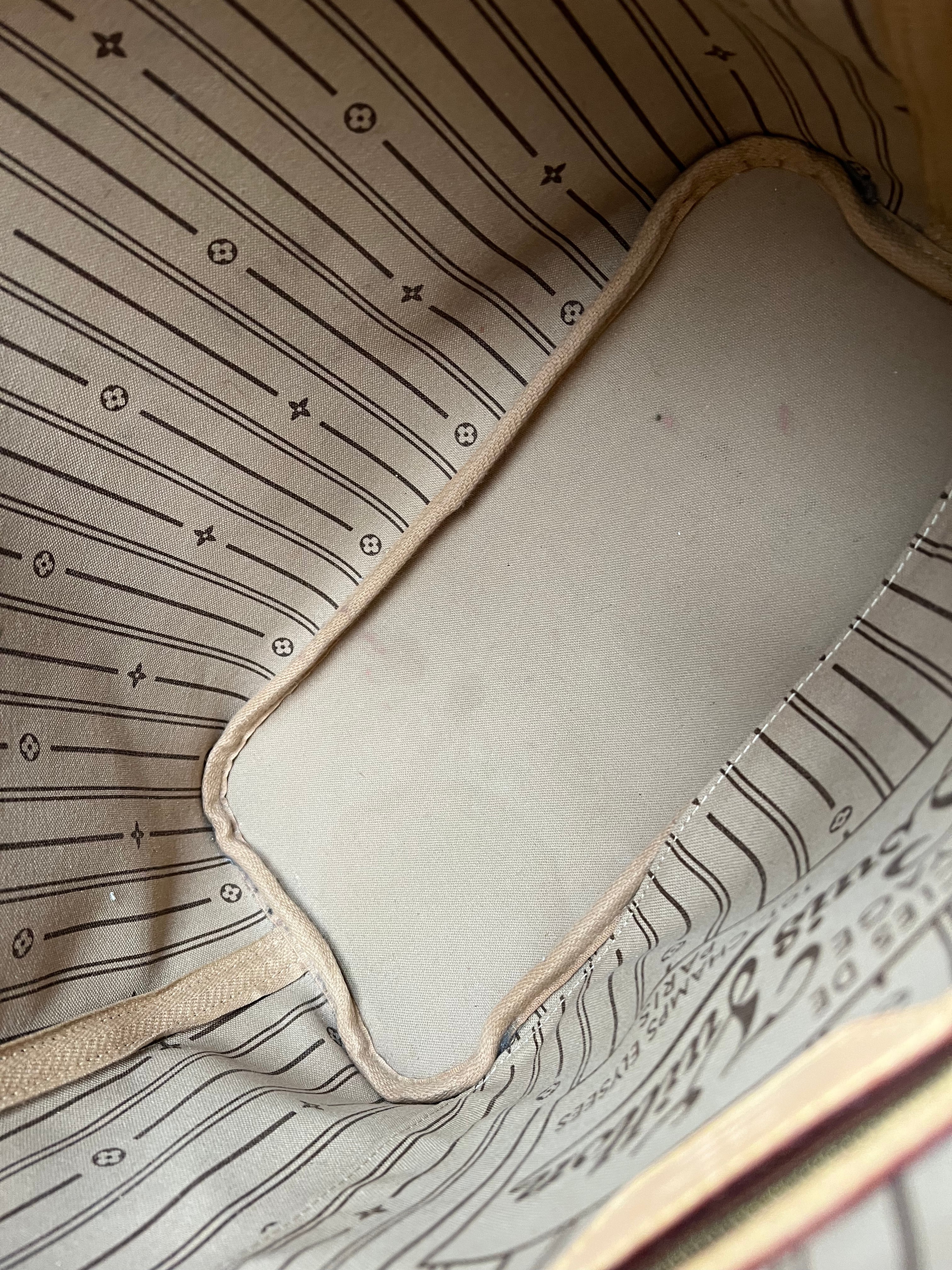 Louis Vuitton Neverfull MM Monogram Beige (RRP £1,410)