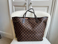 Louis Vuitton Neverfull MM Damier Ebene Rose Ballerine (RRP £1410)