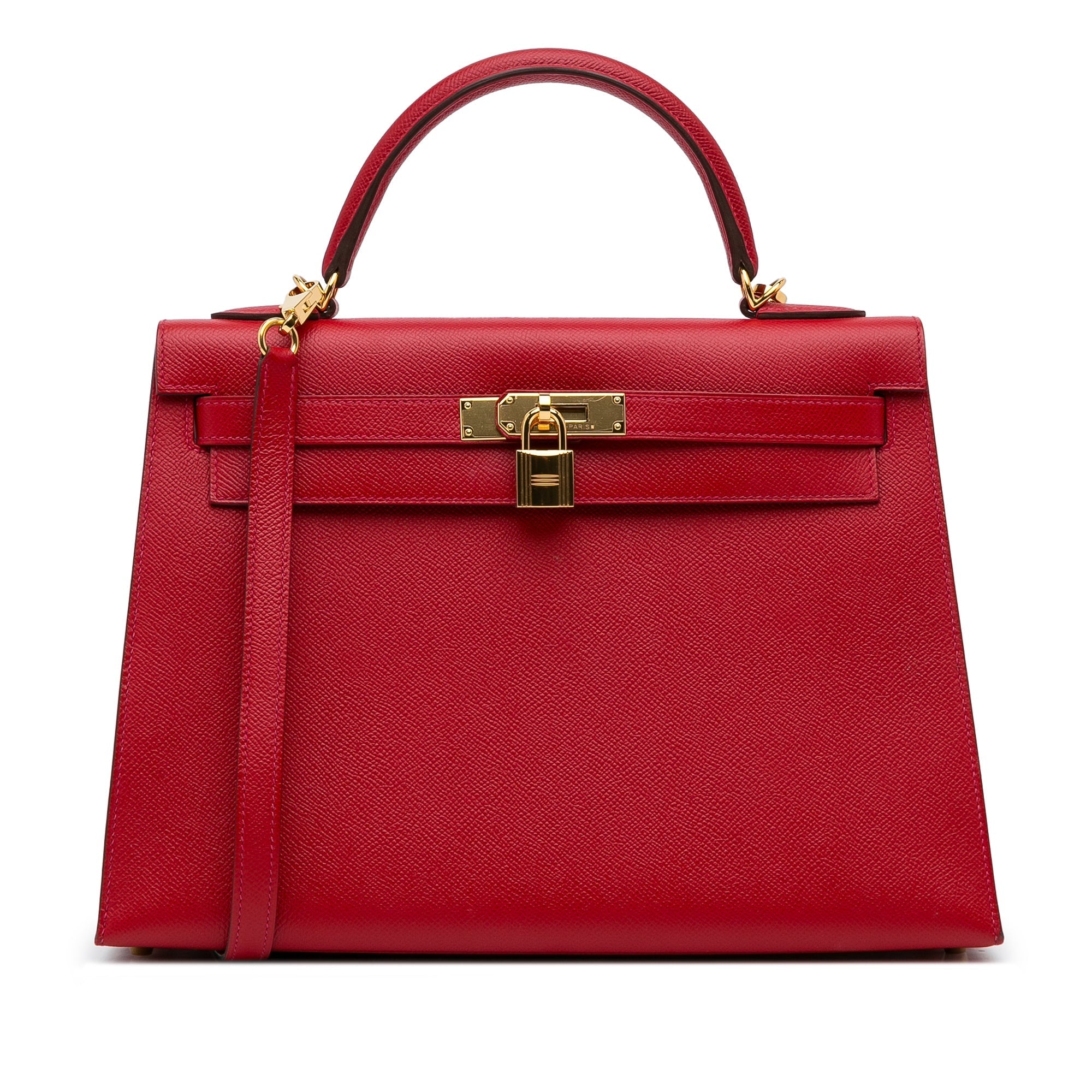 HermÃƒÆ’Ã‚Â¨s Kelly Selliere 32 Red Epsom Gold