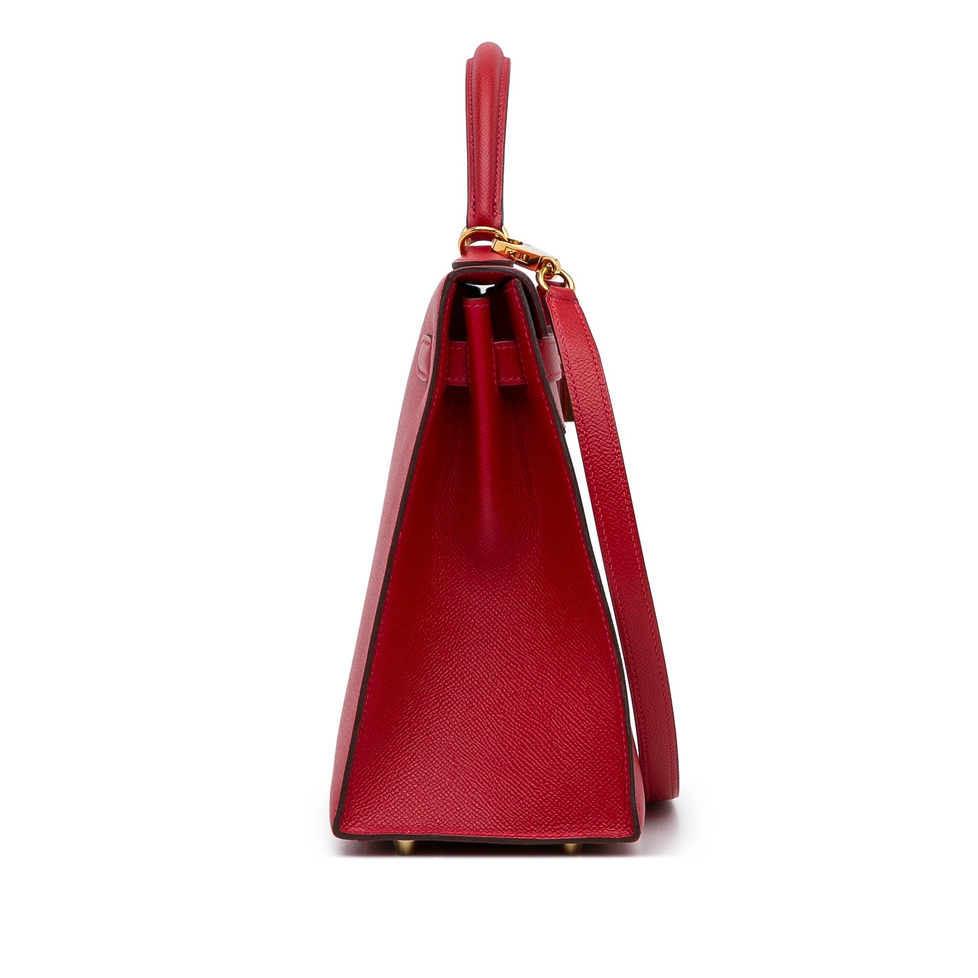 HermÃƒÆ’Ã‚Â¨s Kelly Selliere 32 Red Epsom Gold