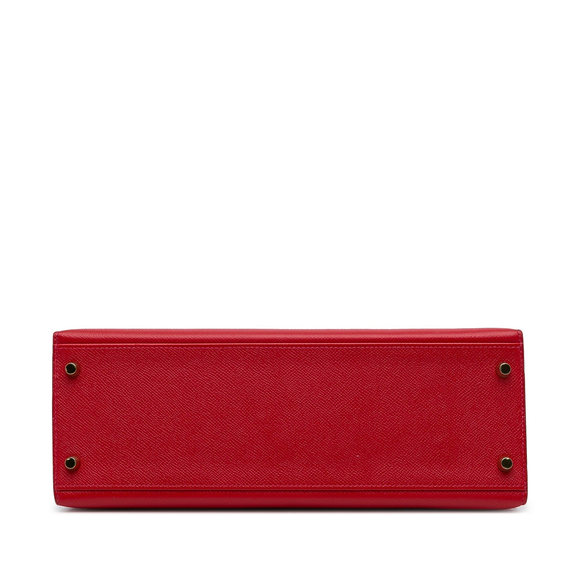HermÃƒÆ’Ã‚Â¨s Kelly Selliere 32 Red Epsom Gold