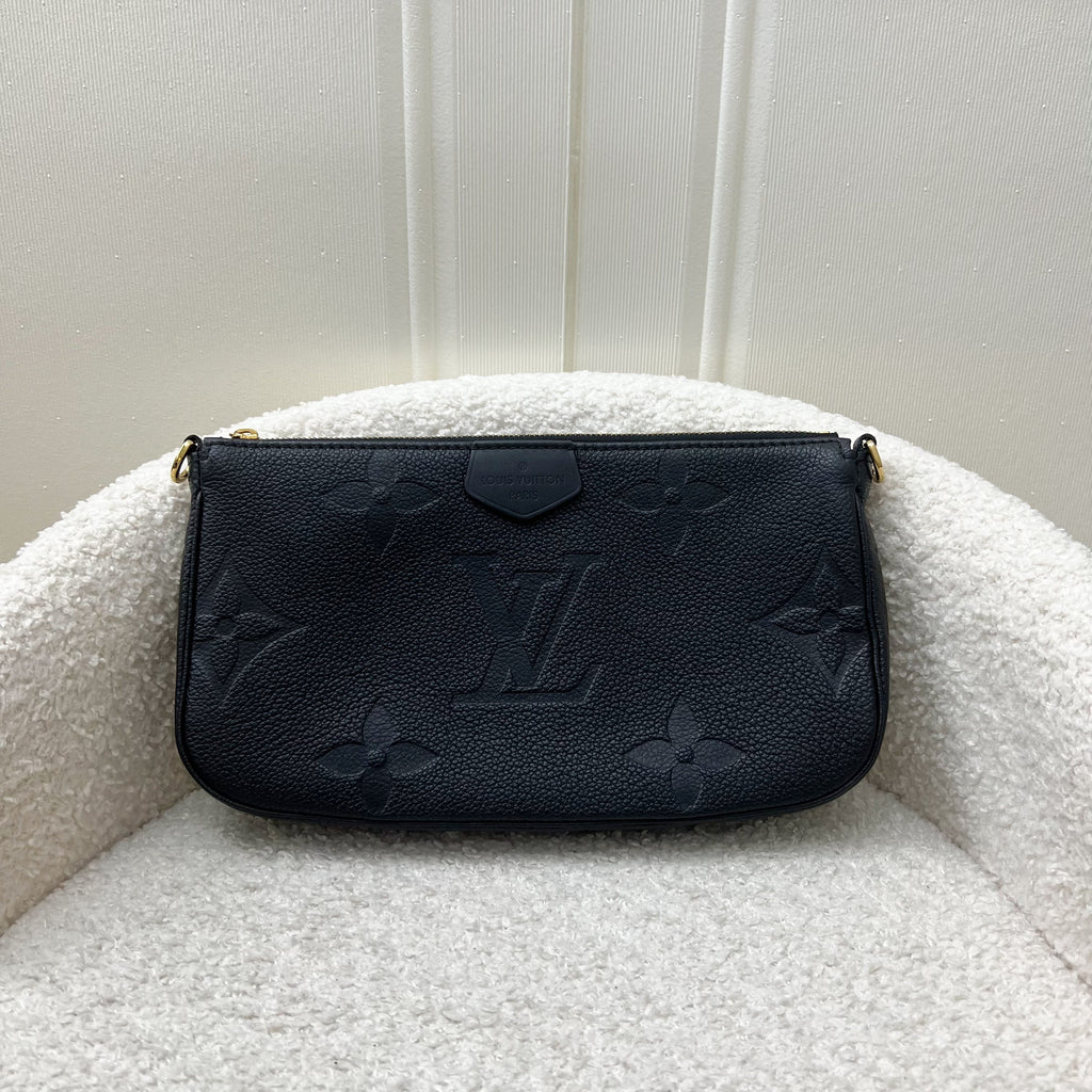 LV Multi Pochette Accessoires MPA in Black Empreinte Leather and GHW