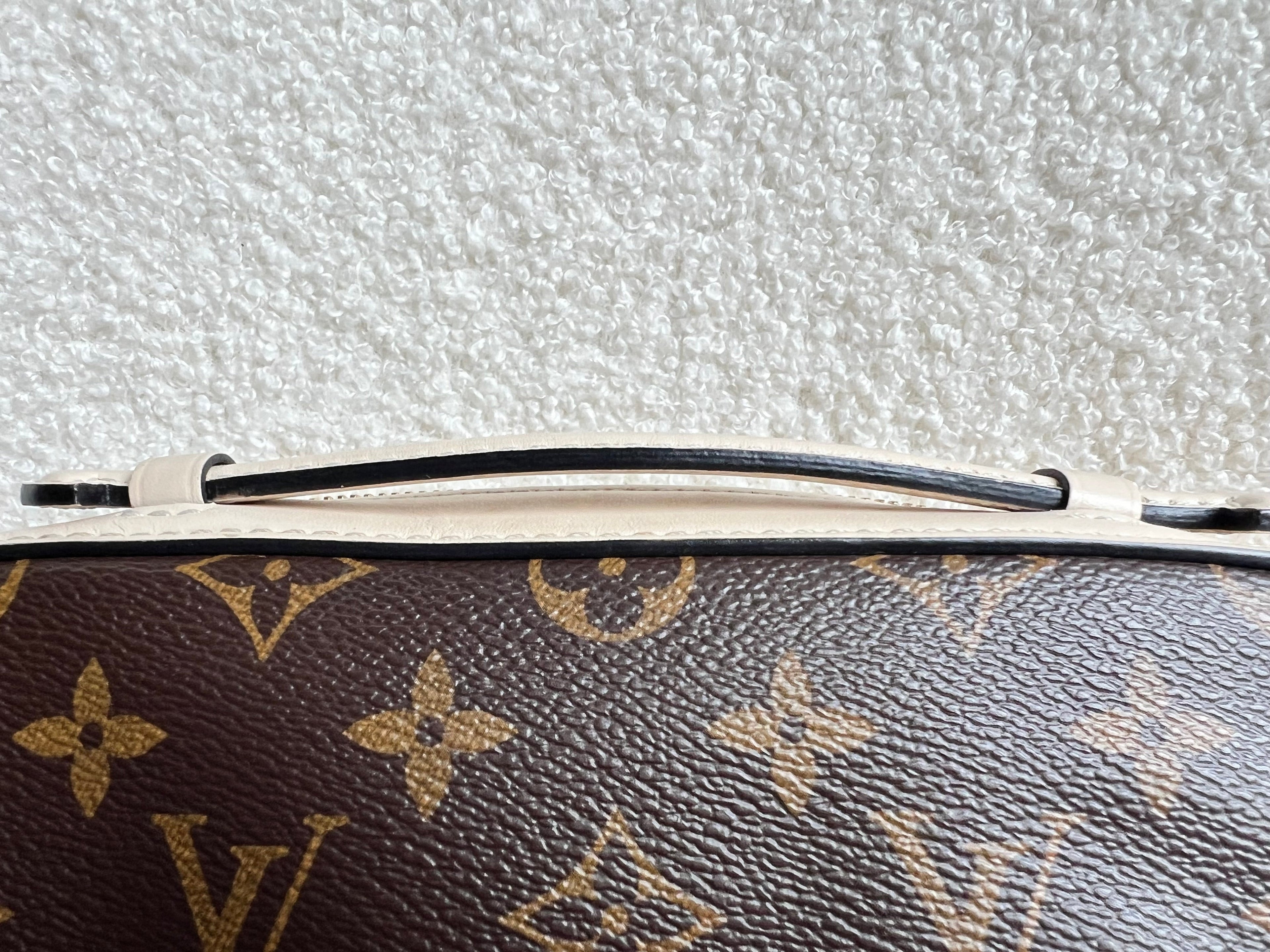Louis Vuitton Saintonge Monogram Cream
