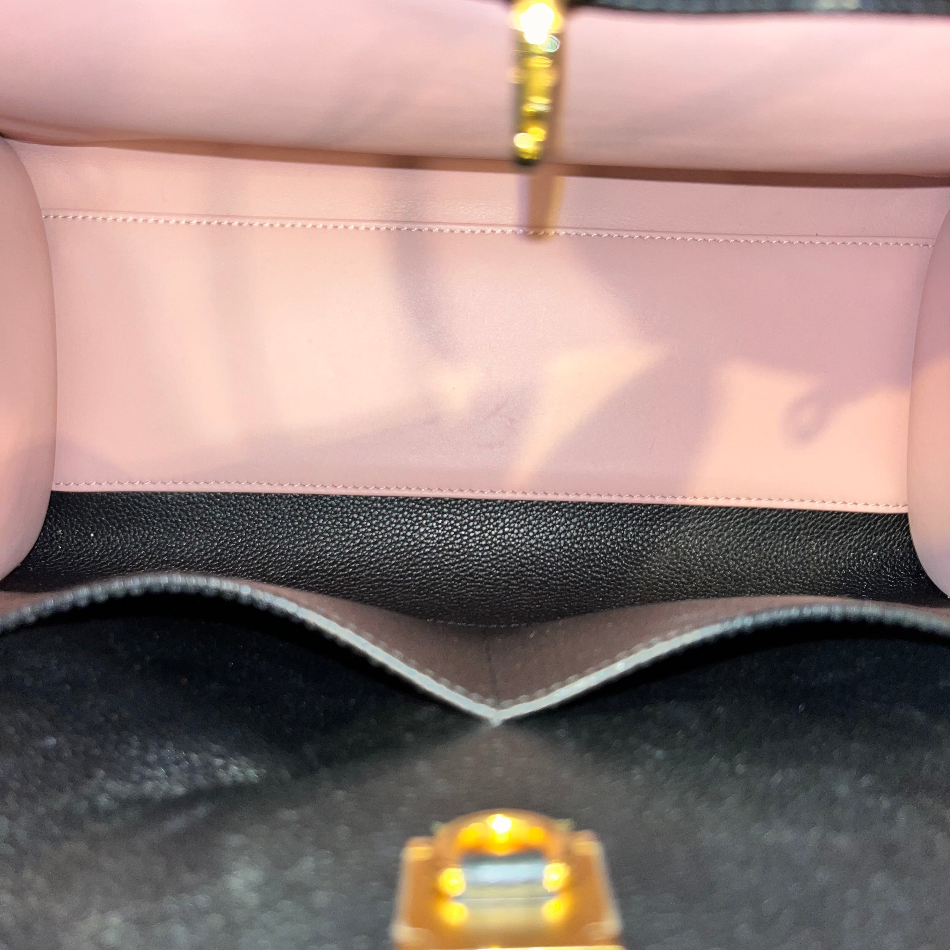 LOUIS VUITTON Steamer City MM Taurillon Leather Tote Bag