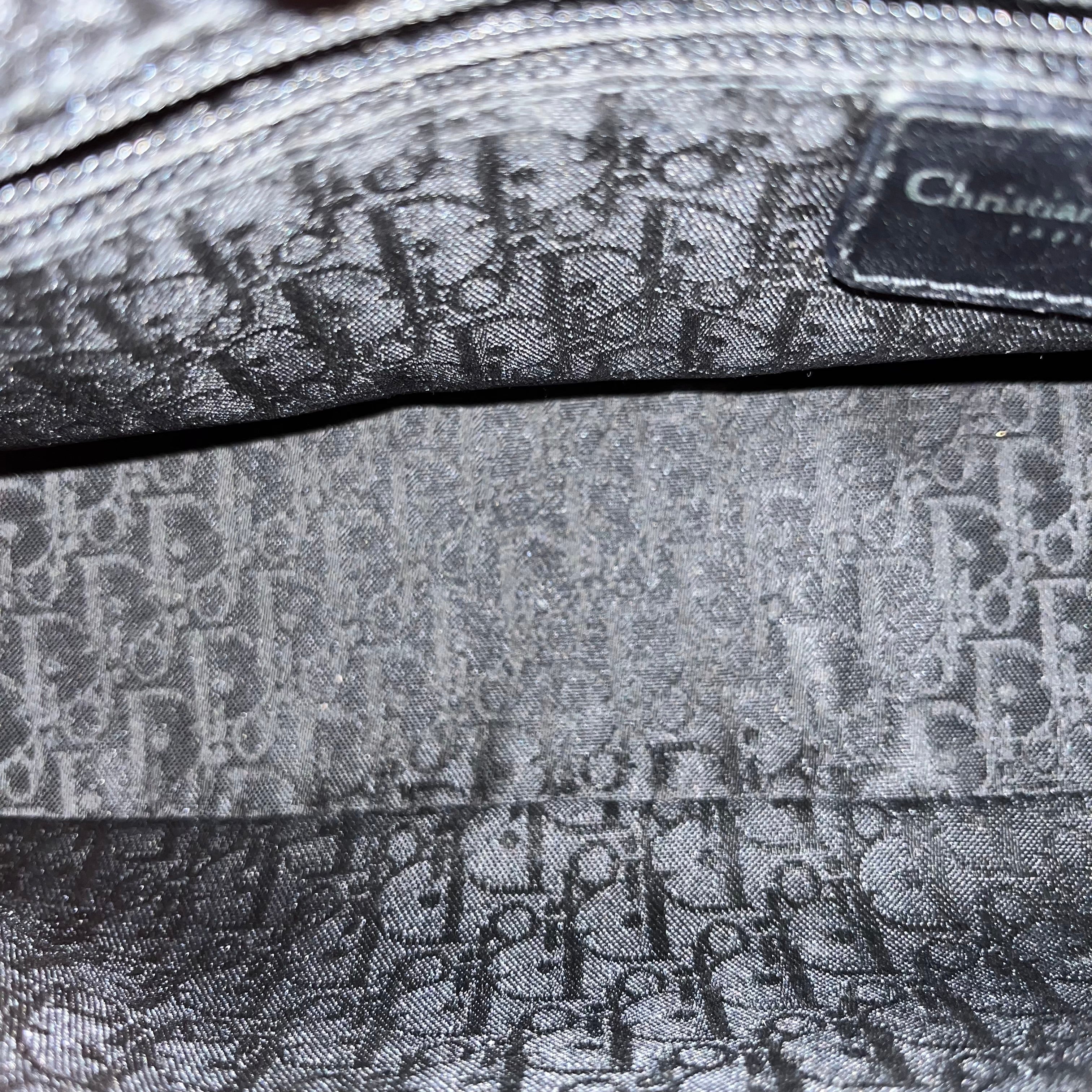 CHSITIAN DIOR Hardcore Coated Canvas Shoulder Bag