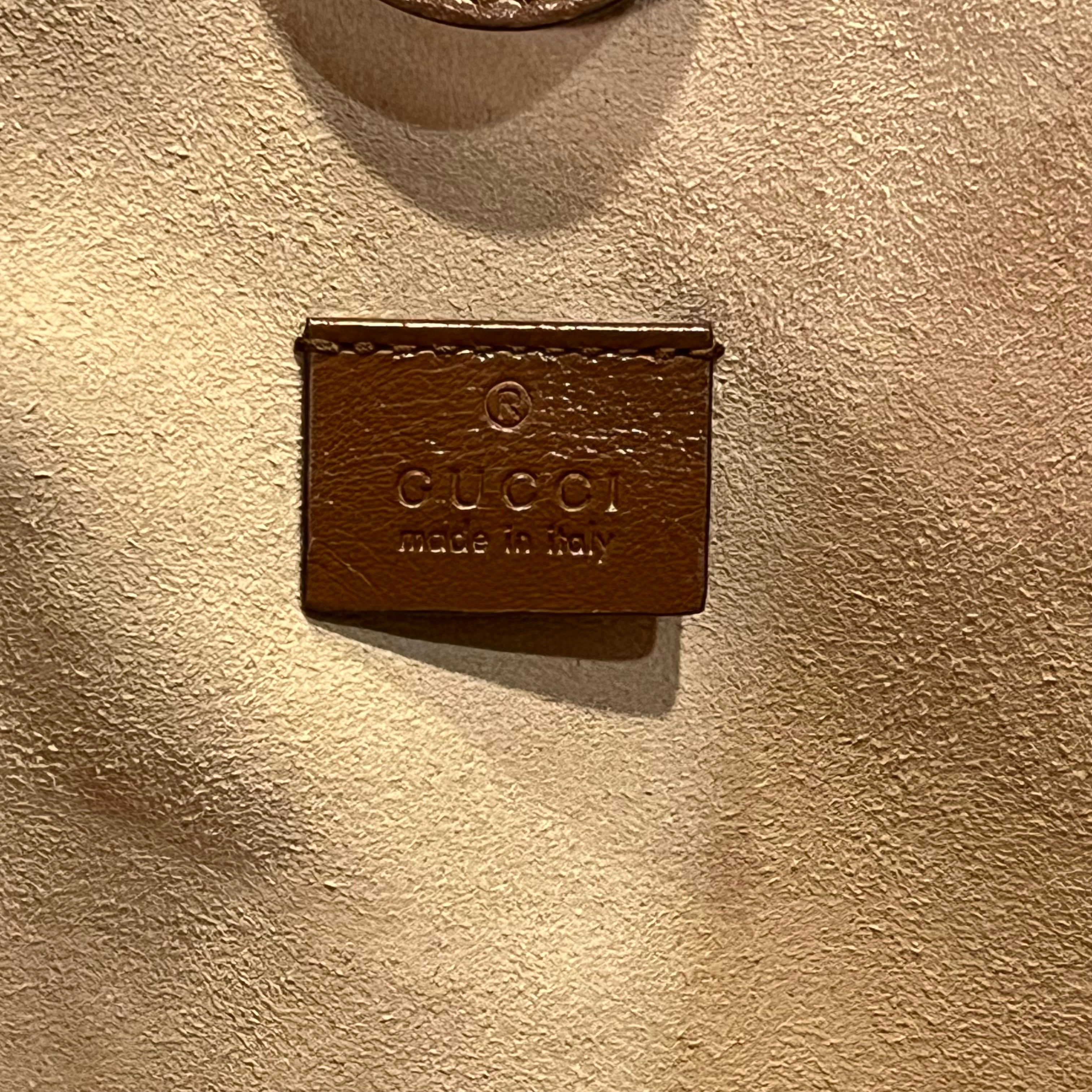 GUCCI Rajah Calfskin Tote Bag