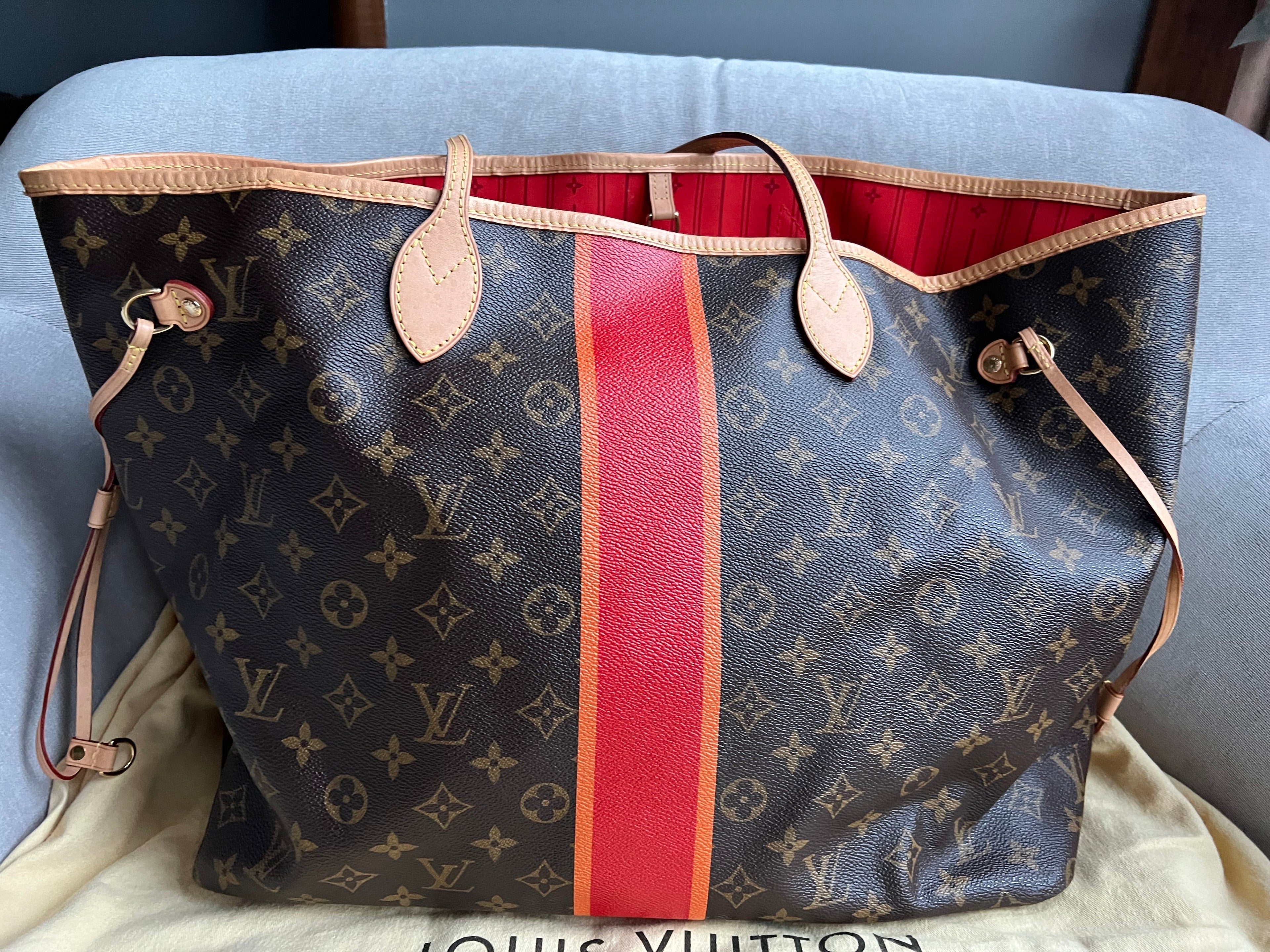 Louis Vuitton My Heritage Personalised Neverfull GM Monogram (RRP £1,790)