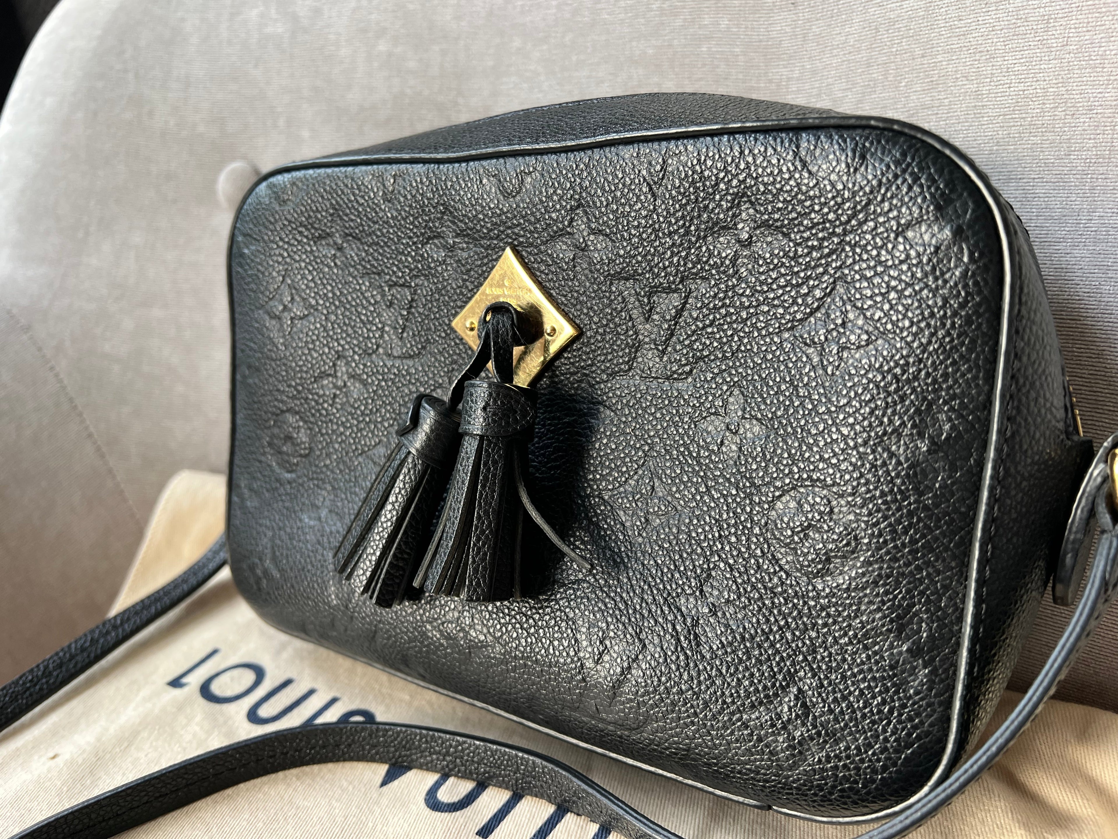 Louis Vuitton Saintonge Black Empreinte (RRP £1520)