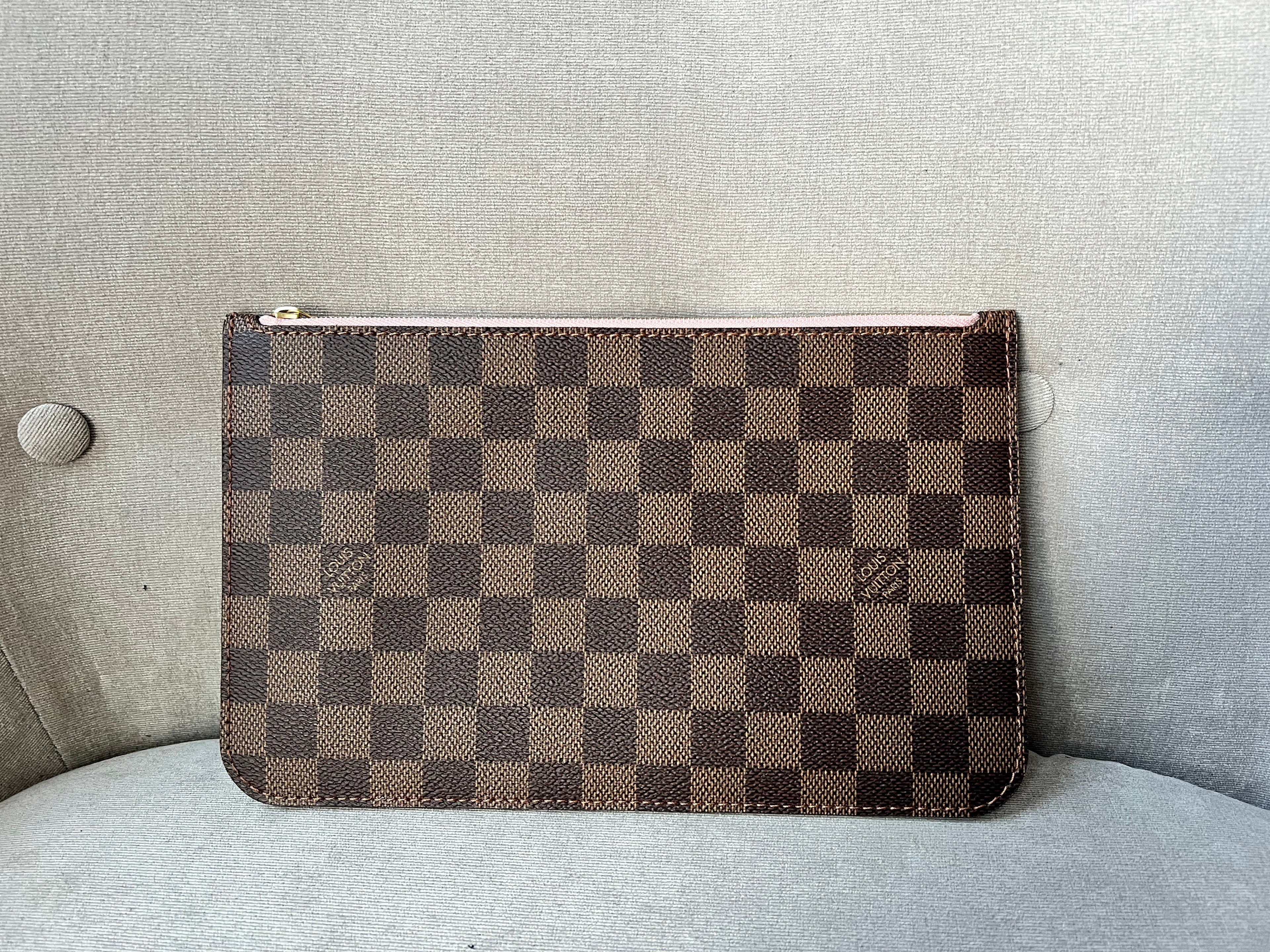 Louis Vuitton Pouch (from Neverfull MM) in Damier Ebene