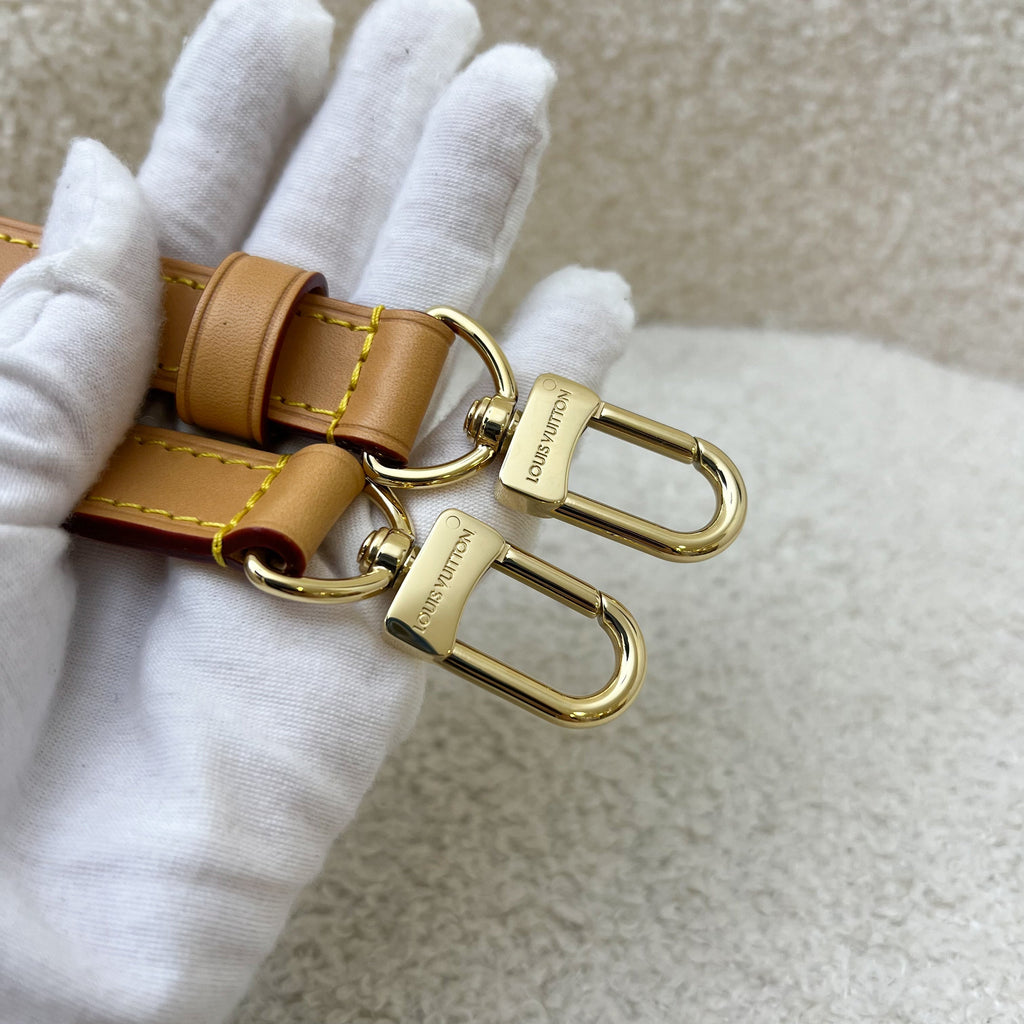 LV Speedy 25 Bandouliere in Beige Monopaname Canvas and GHW
