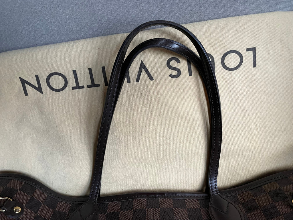 Louis Vuitton Neverfull MM Damier Ebene Cherry Interior (RRP £1,410)