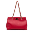 Red Ferragamo Me Like Tote Bag