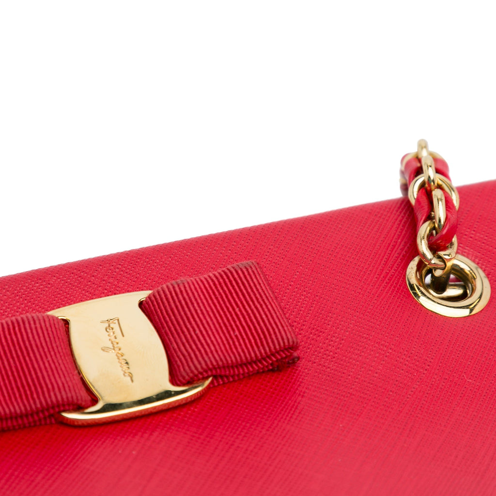 Red Ferragamo Me Like Tote Bag
