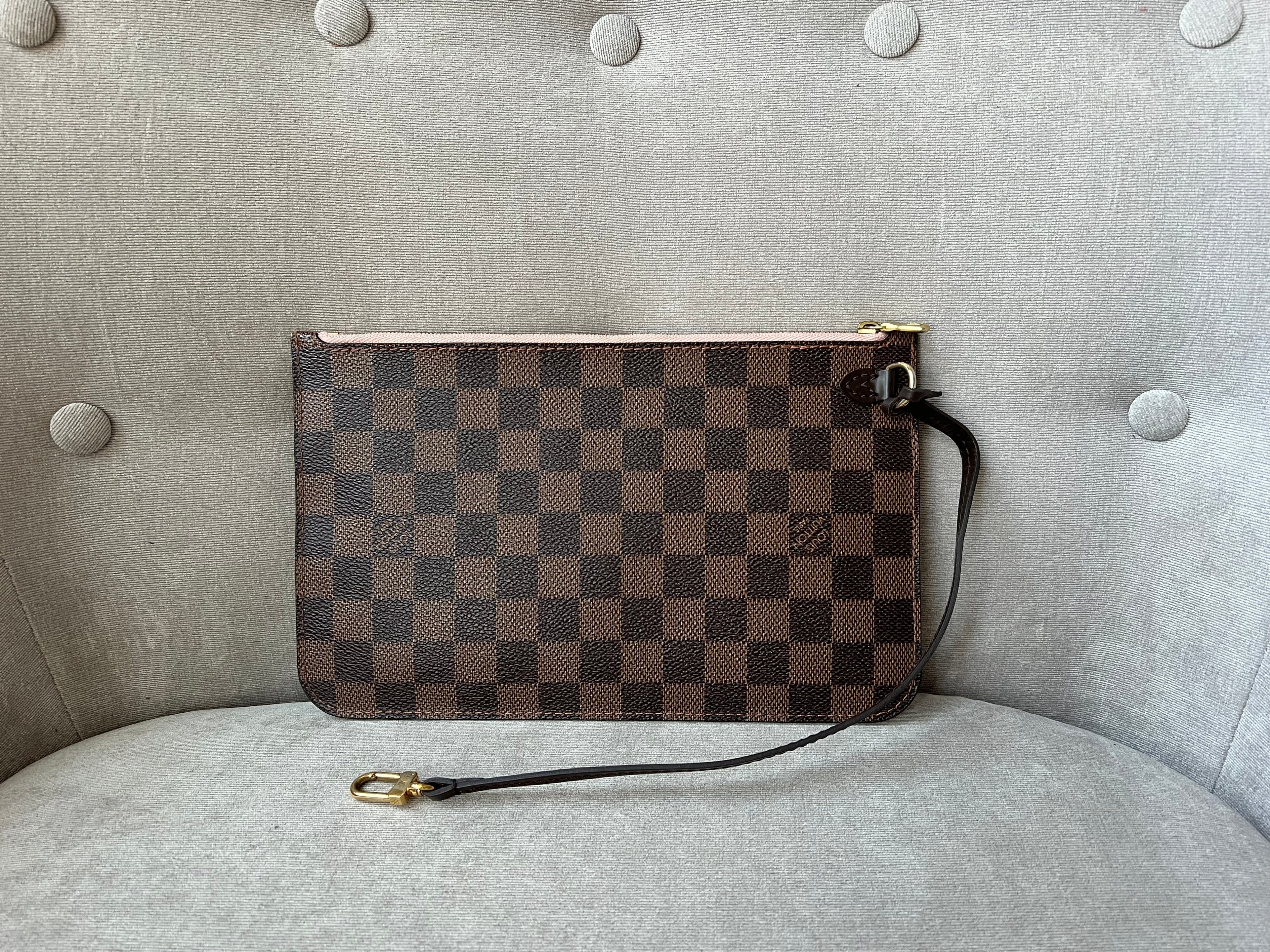 Louis Vuitton Pouch (from Neverfull MM) in Damier Ebene