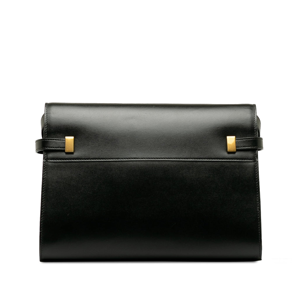 Yves Saint Laurent Manhattan Shoulder Bag Medium Black