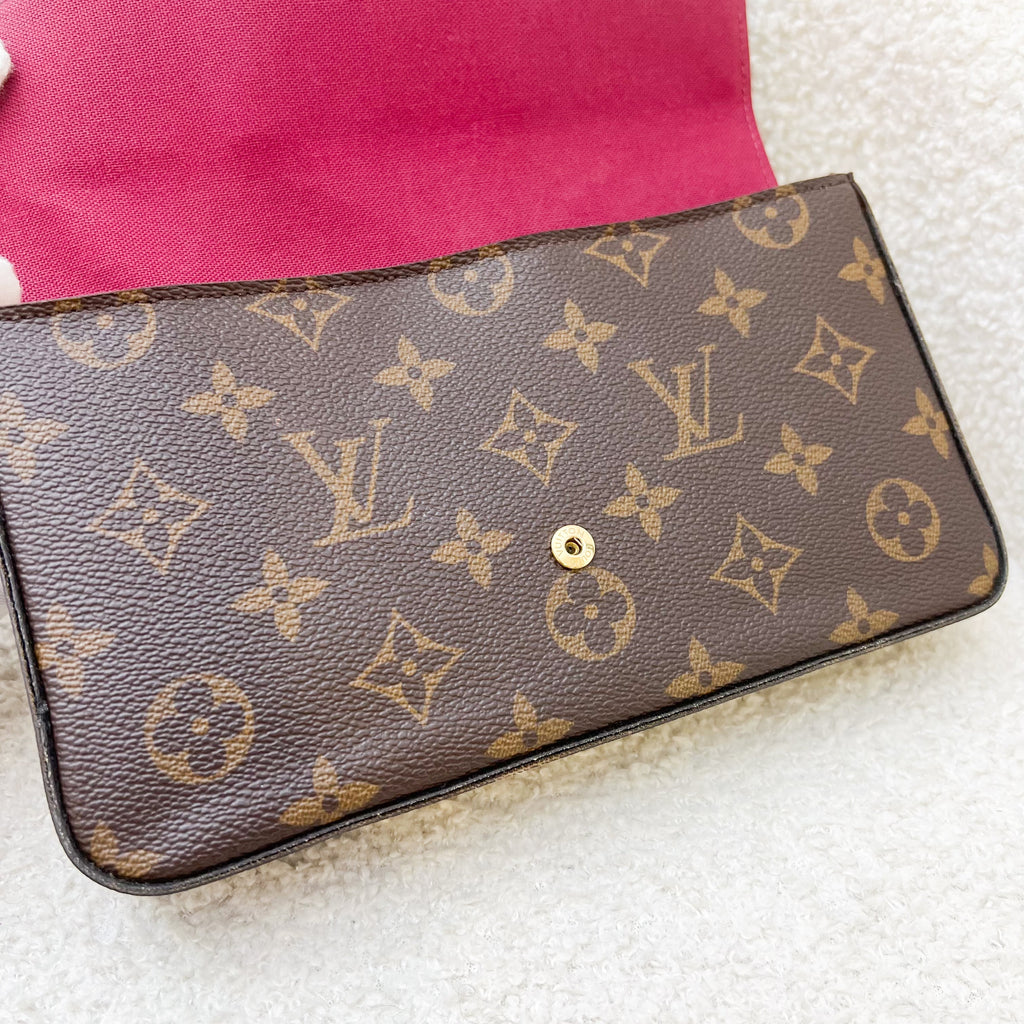 LV Felicie Pochette in Monogram Canvas and GHW
