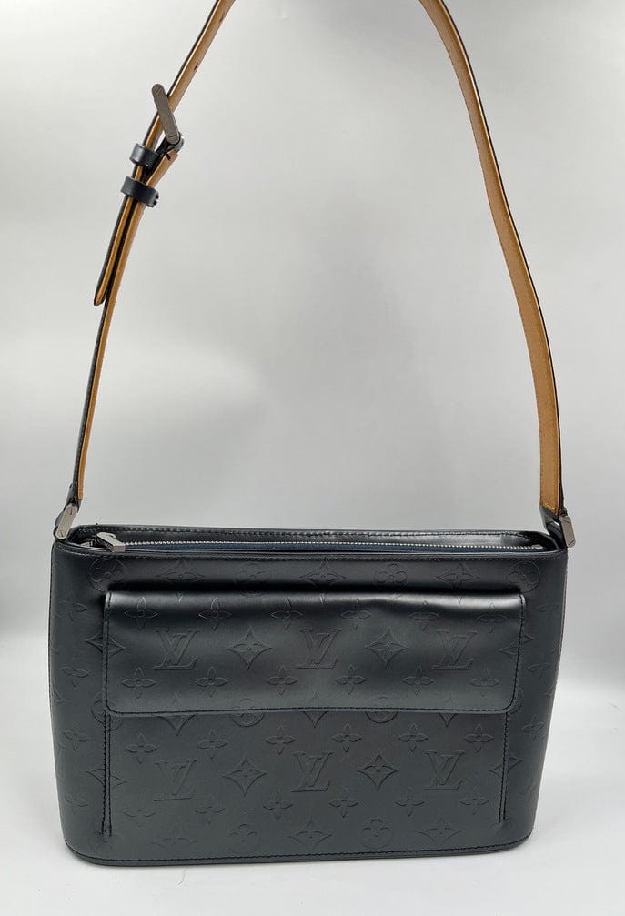 Louis Vuitton Mat Allston Handbag Monogram Vernis