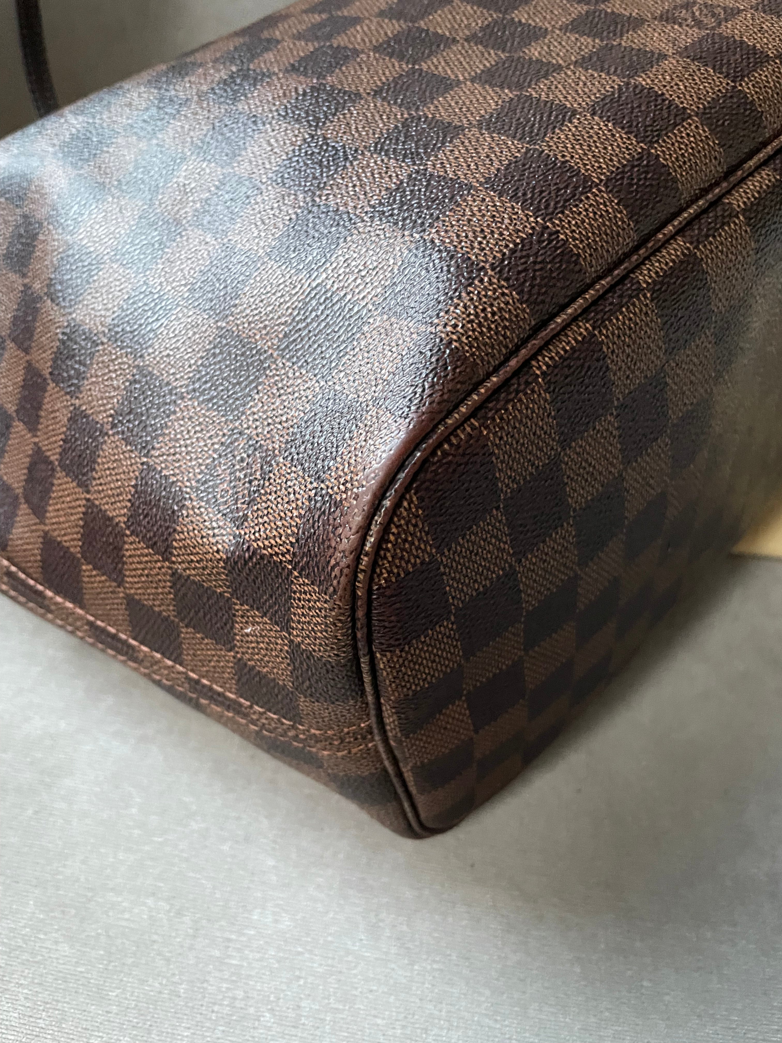 Louis Vuitton Neverfull MM Damier Ebene Cherry Interior (RRP £1,410)