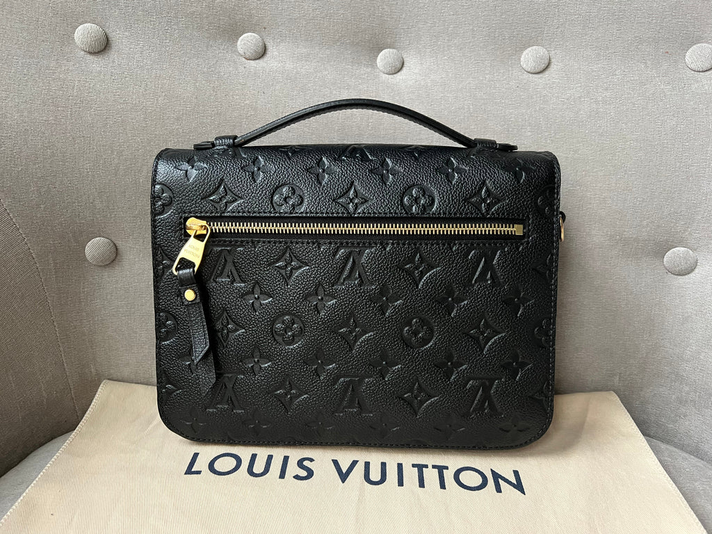 Louis Vuitton Pochette Metis Black Empreinte (RRP £2,110)