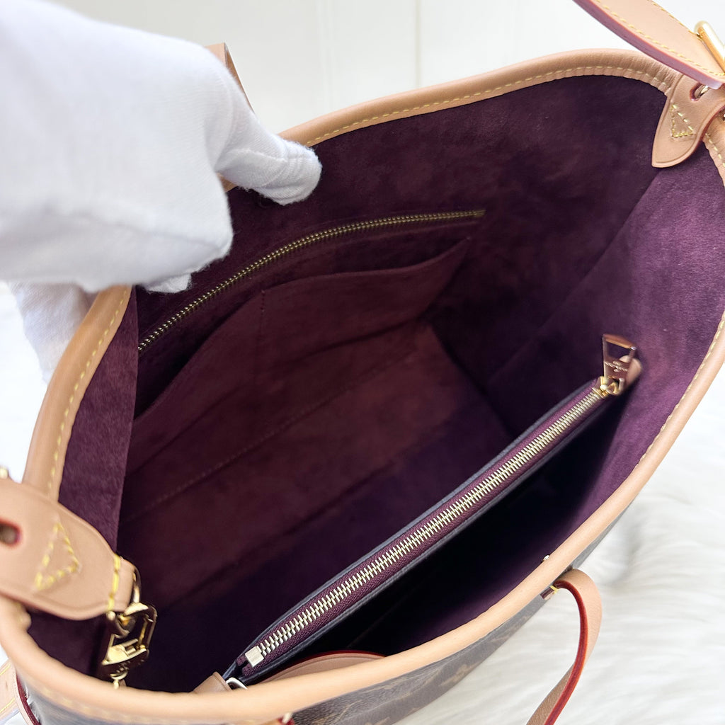 LV Carryall PM in Monogram Canvas and GHW