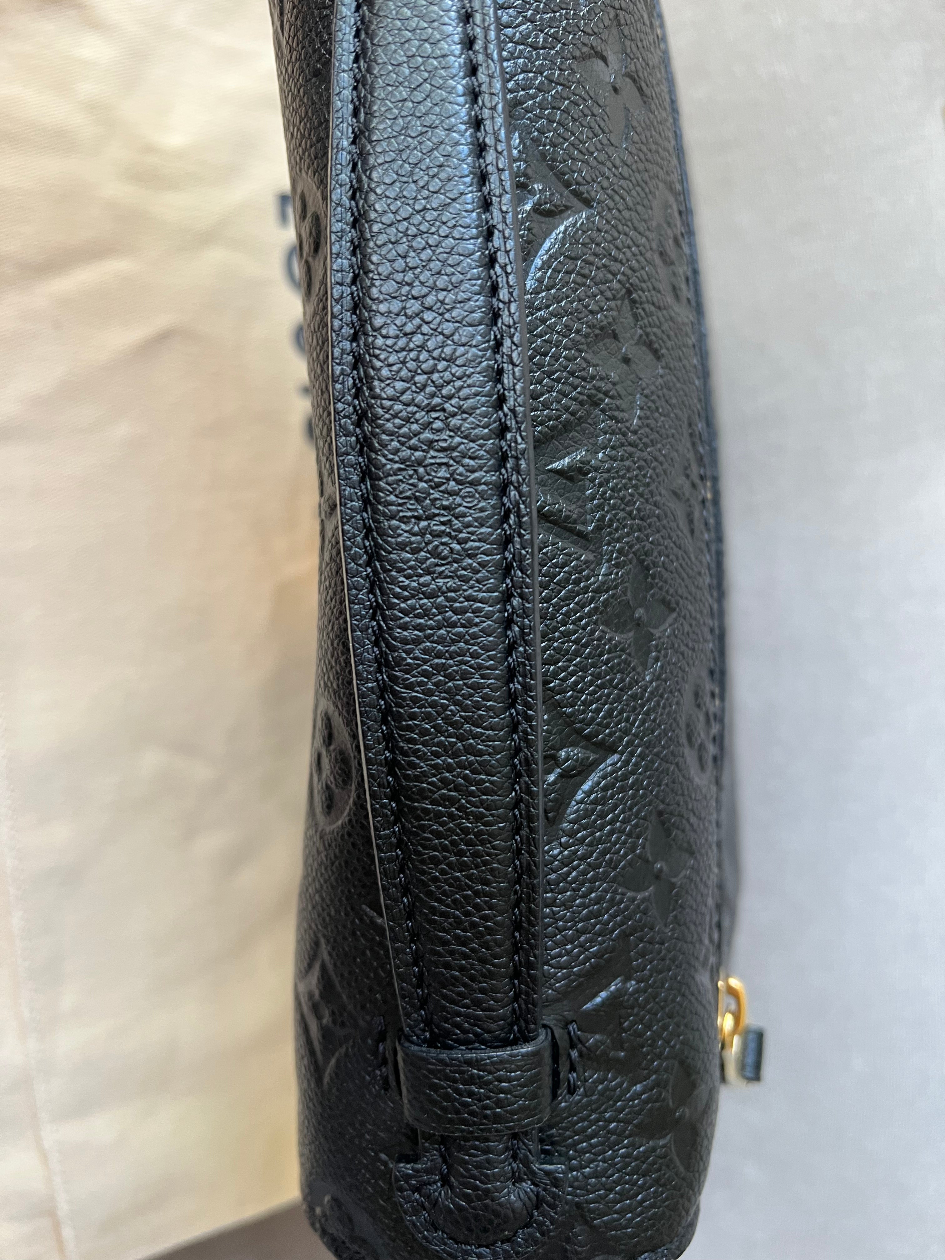 Louis Vuitton Pochette Metis Black Empreinte (RRP £2,110)