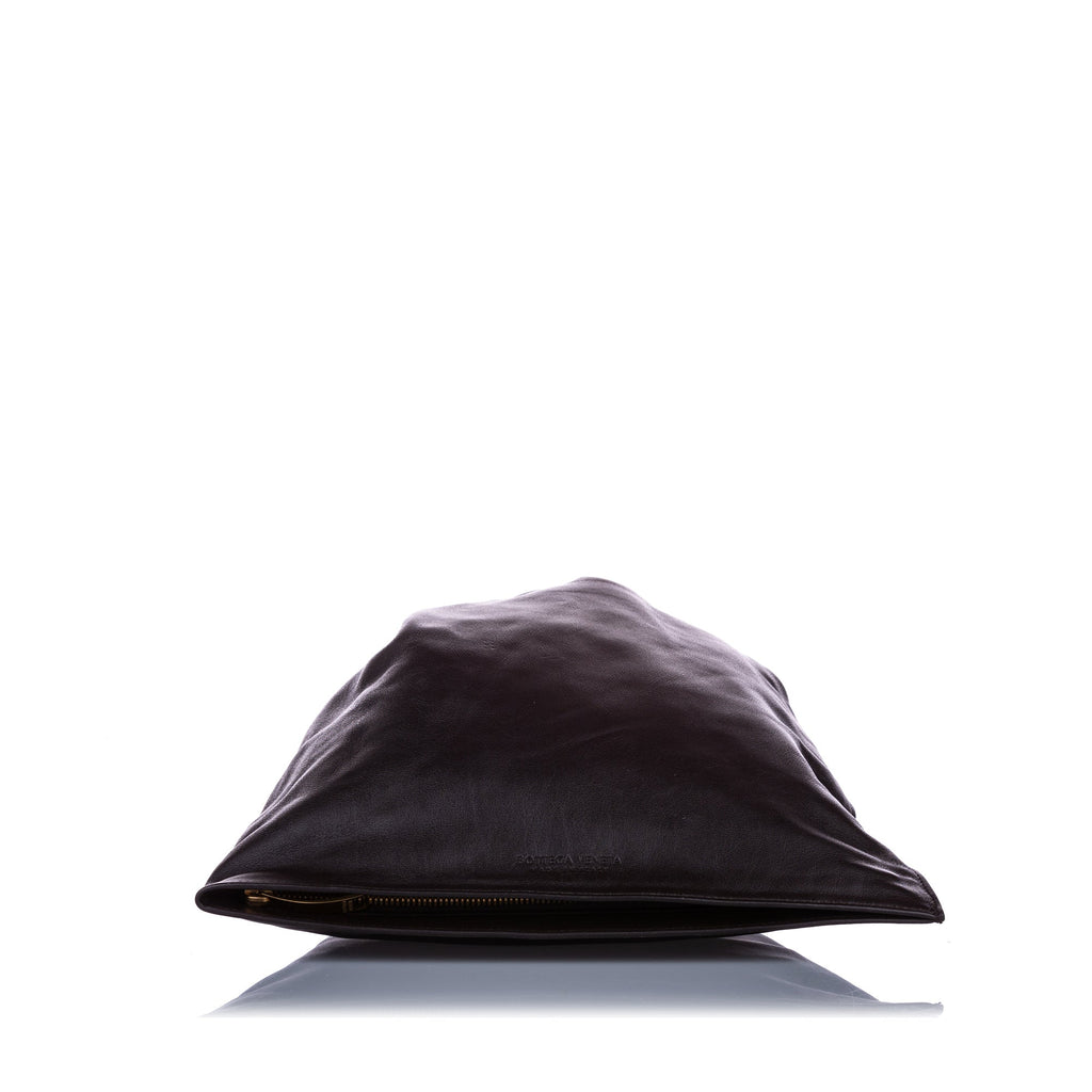 Bottega Veneta BV Twist Handbag Dark Brown