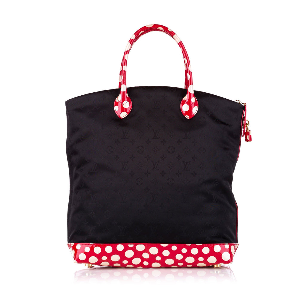 Louis Vuitton x Yayoi Kusama Lockit MM Black Canvas