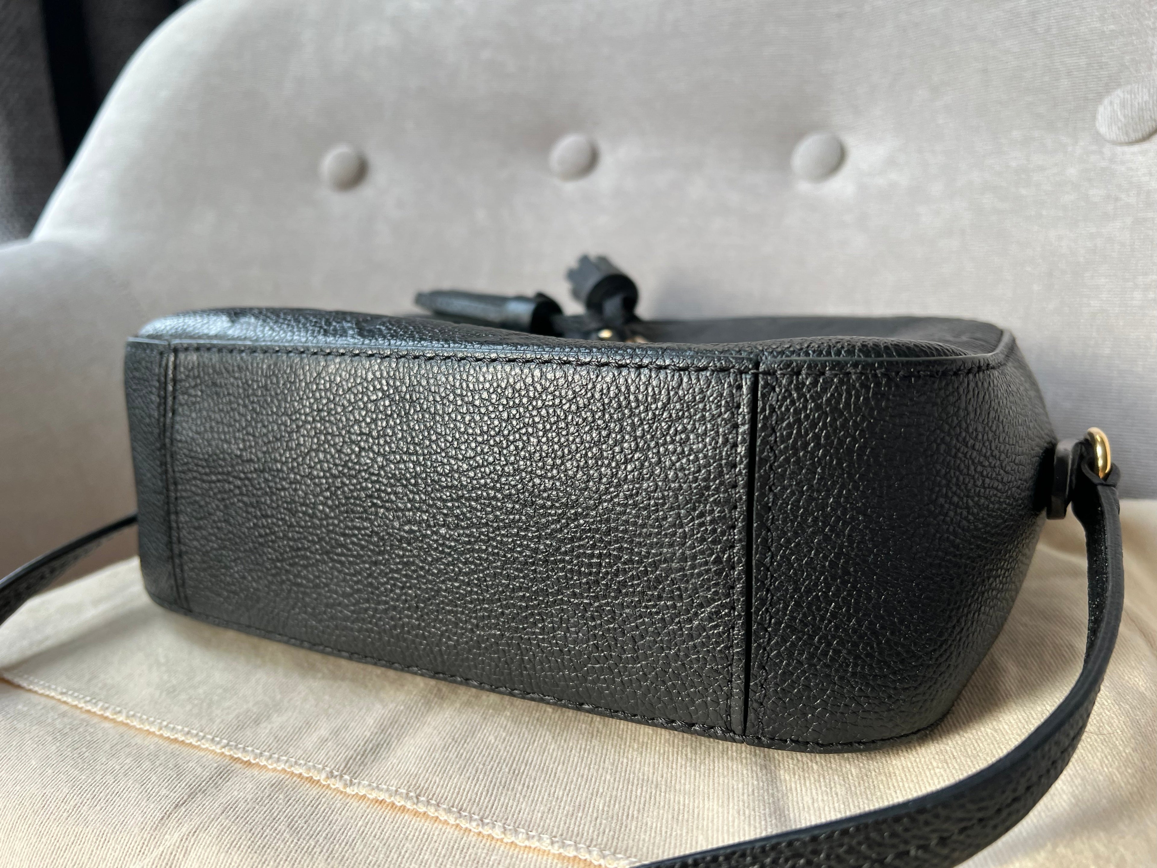 Louis Vuitton Saintonge Black Empreinte (RRP £1520)