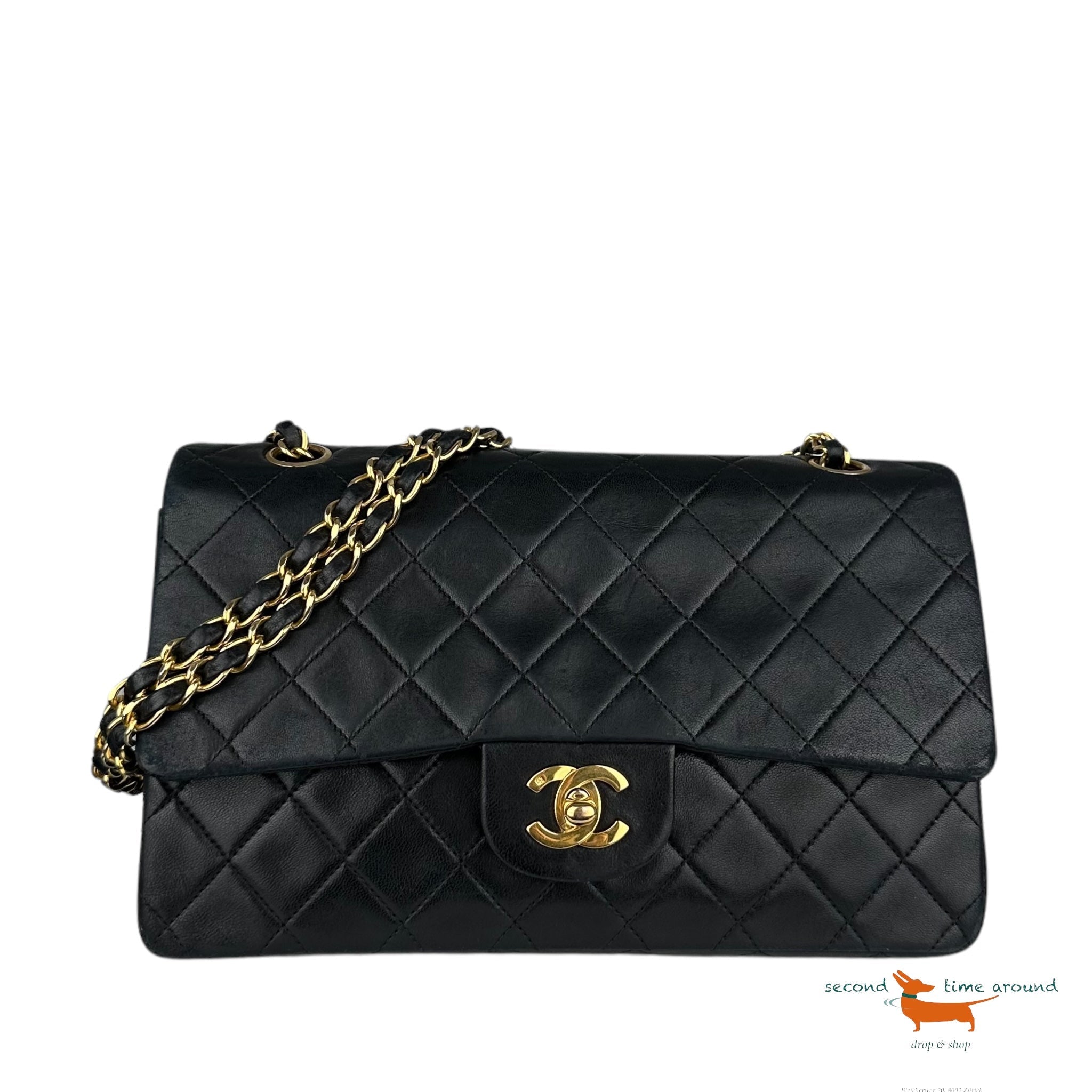 Chanel Vintage Double Flap 1989 - 1991 Bag