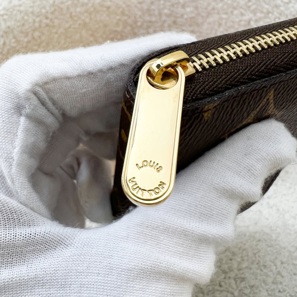 LV Zippy Card Holder / Coin Purse in Monogram Canvas GHW