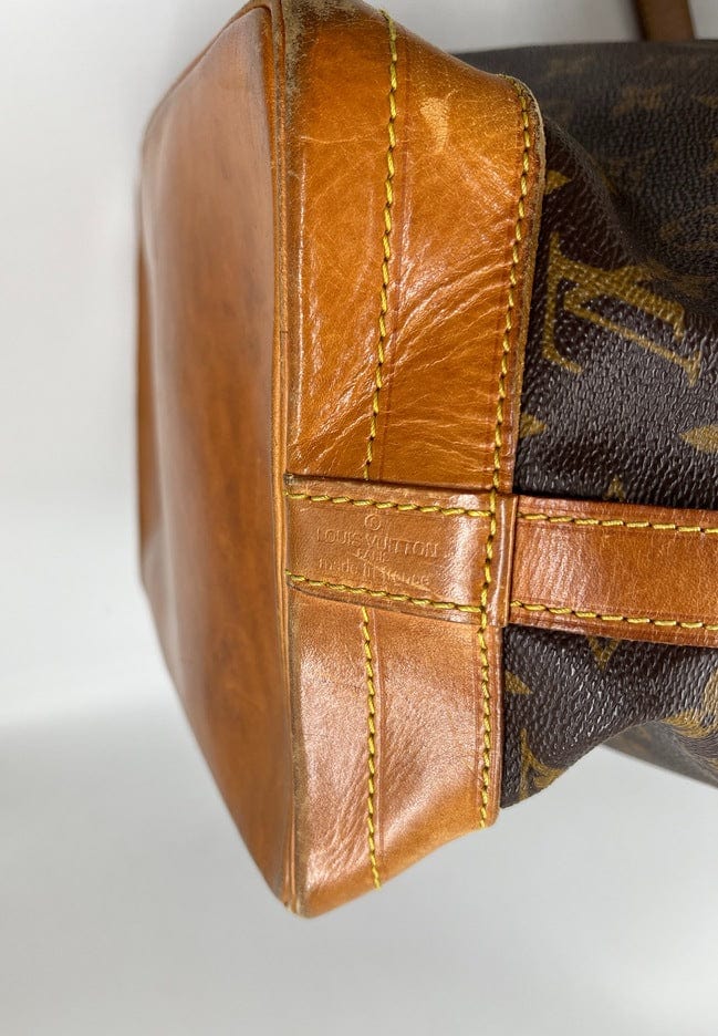 Louis Vuitton NoÃƒÆ’Ã‚Â© Monogram Canvas Brown Bag 1998
