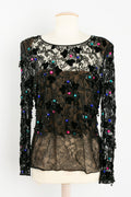 Top manches longues Adrienne Haute Couture.