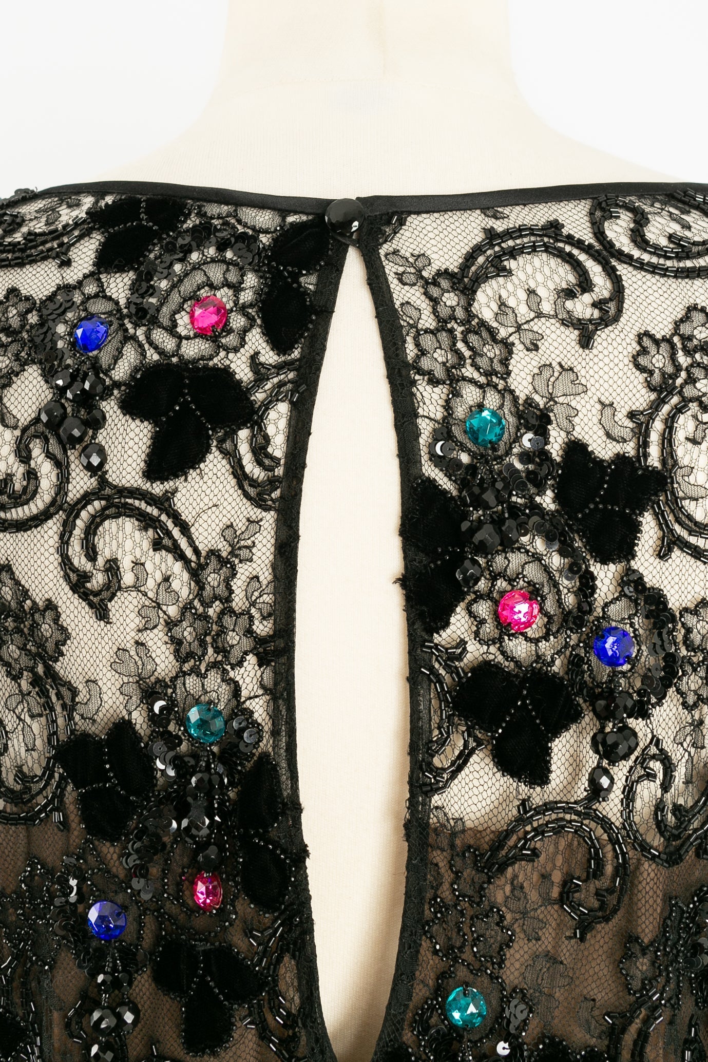 Top manches longues Adrienne Haute Couture.