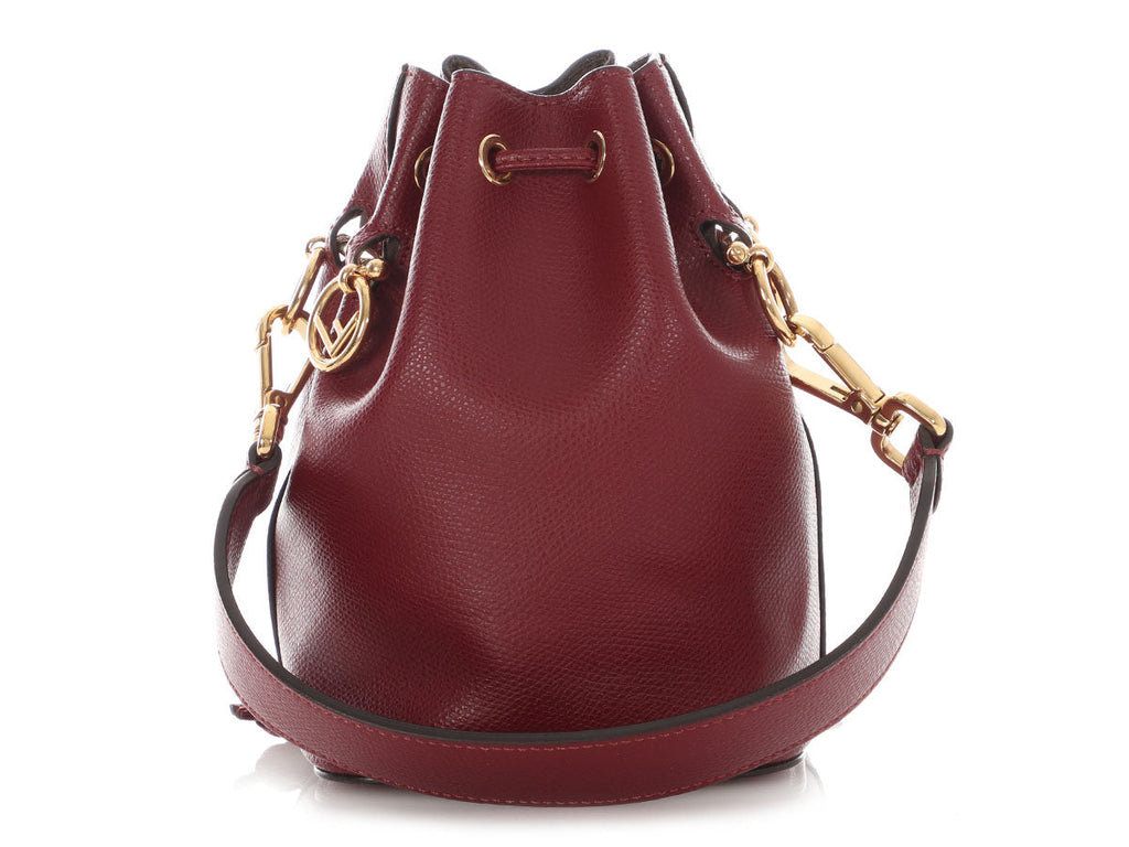Fendi Mini Red Calfskin Mon TrÃ©sor