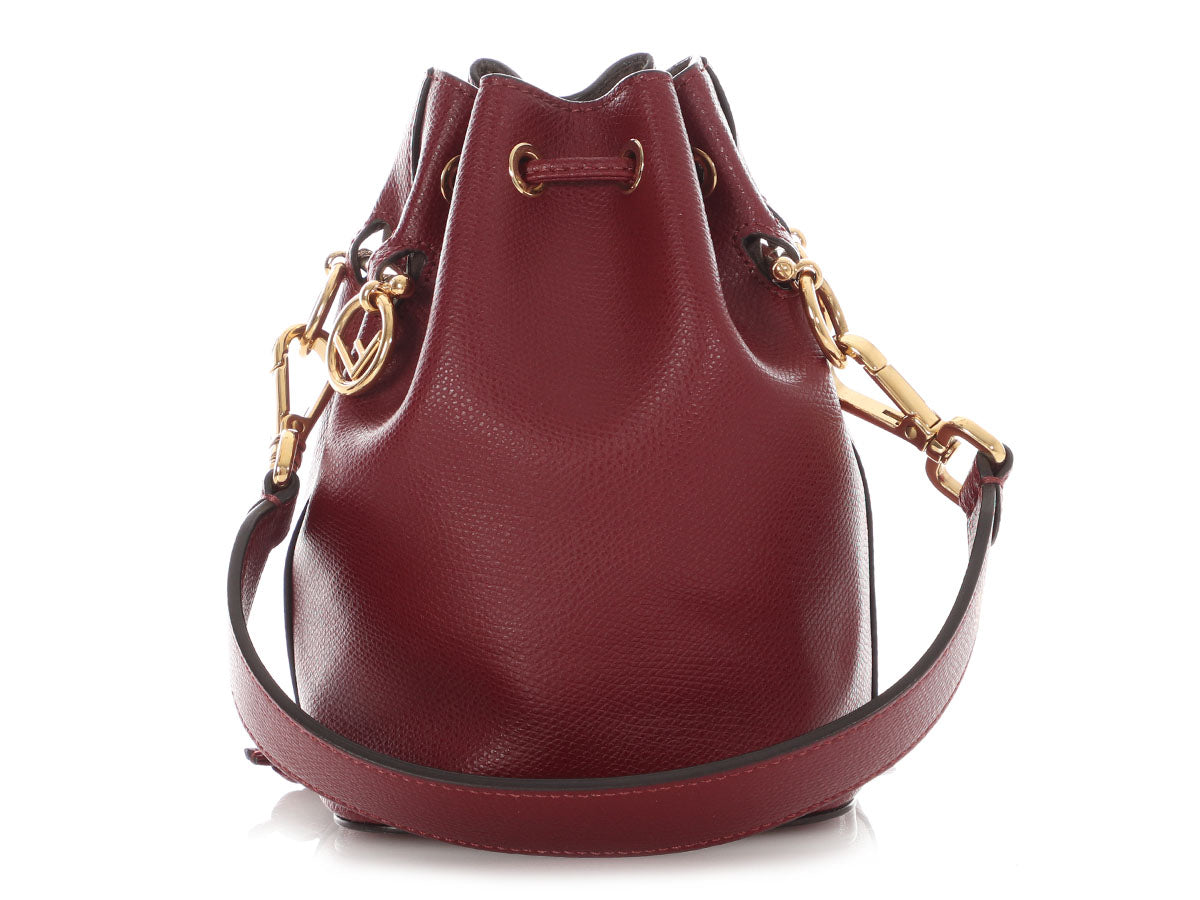 Fendi Mini Red Calfskin Mon TrÃ©sor