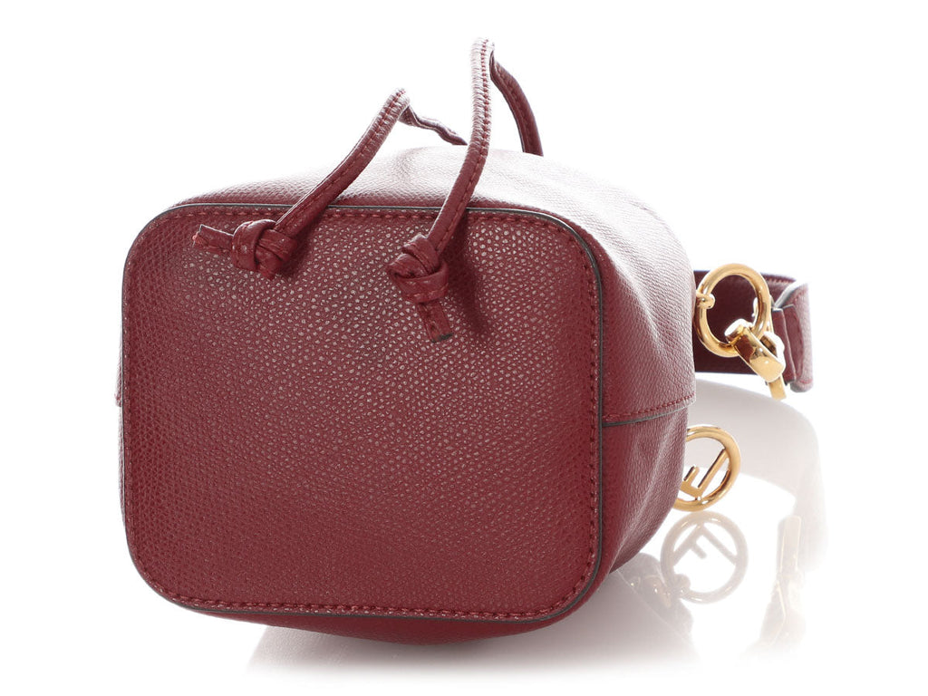Fendi Mini Red Calfskin Mon TrÃ©sor