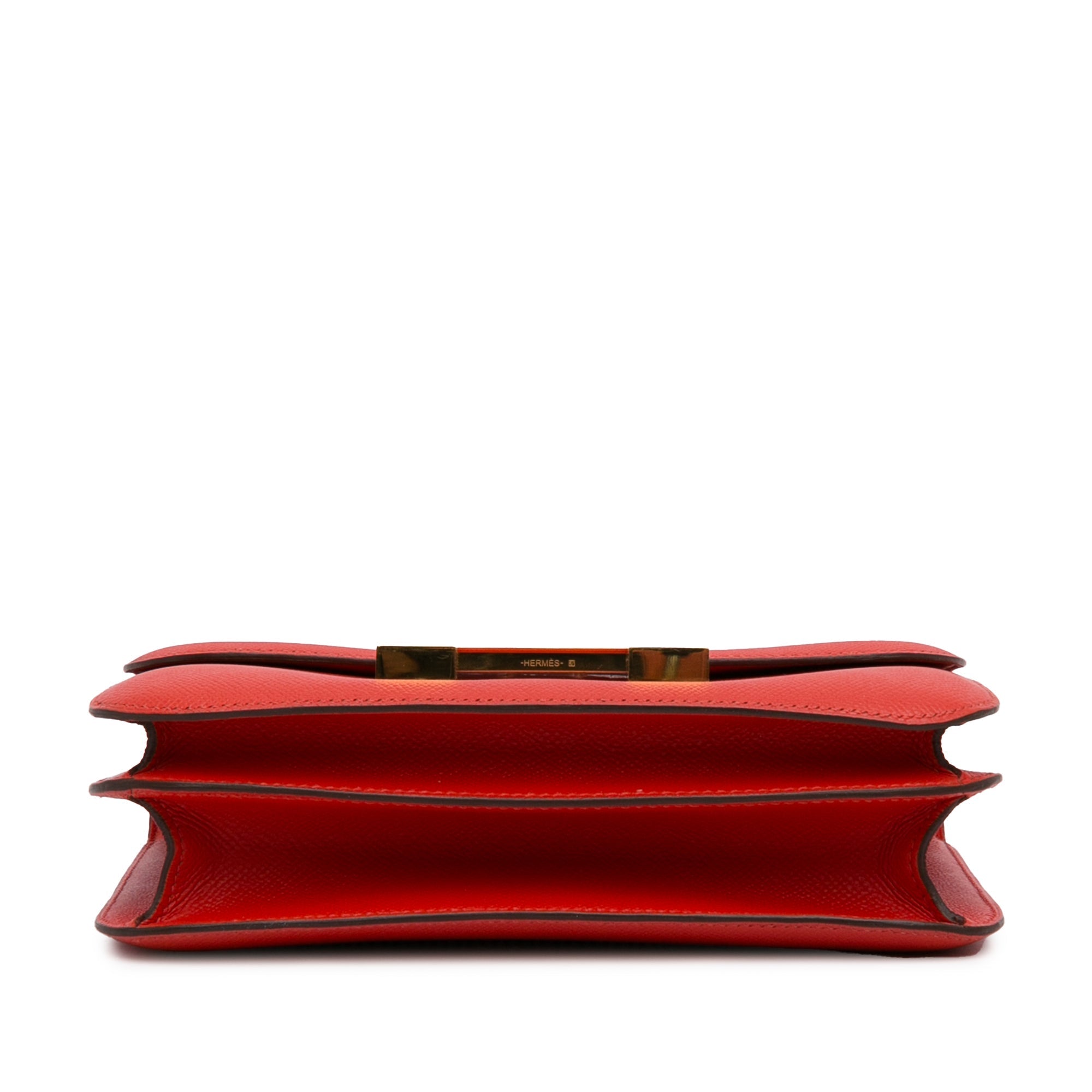 HermÃƒÆ’Ã‚Â¨s Constance 24 Red Epsom Gold
