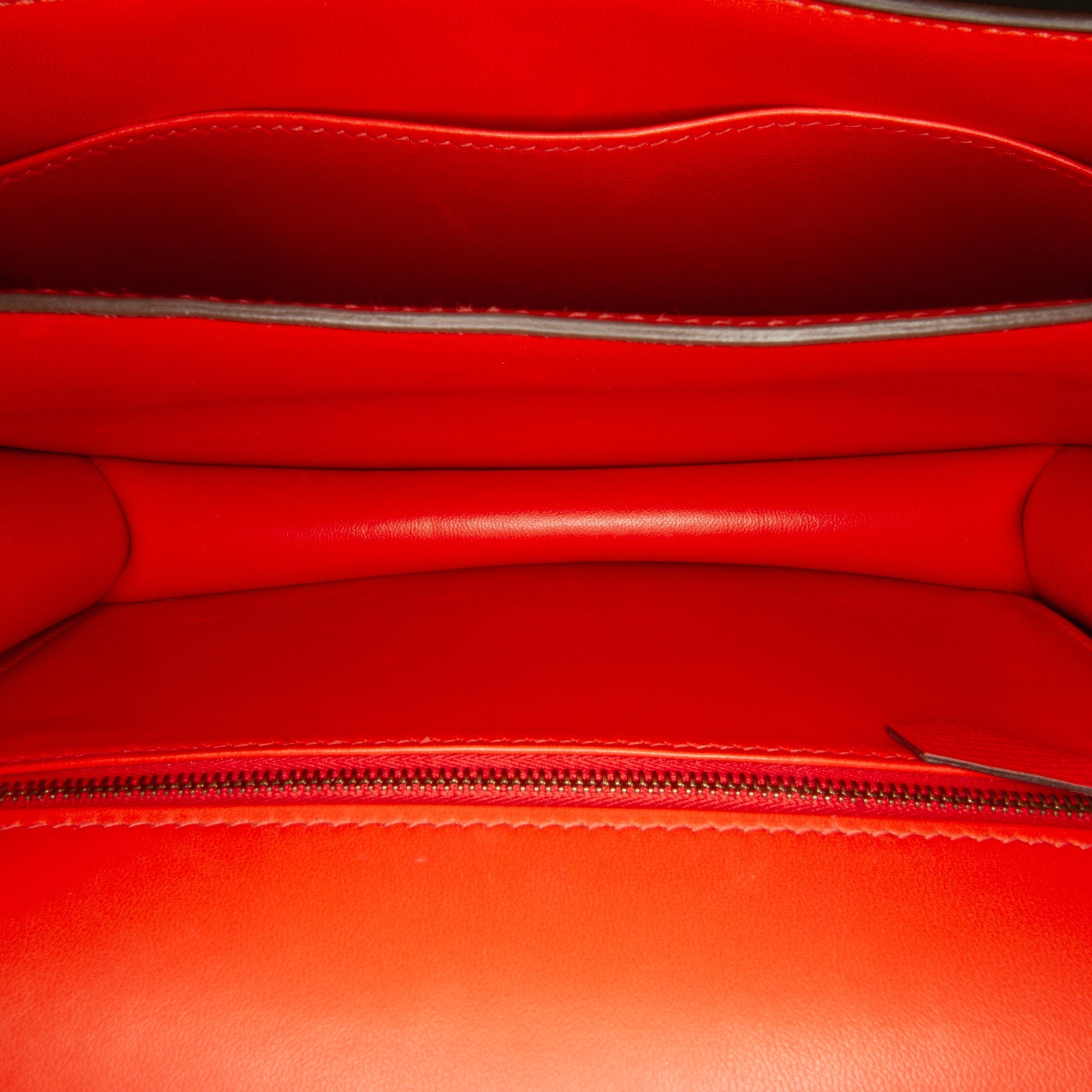 HermÃƒÆ’Ã‚Â¨s Constance 24 Red Epsom Gold