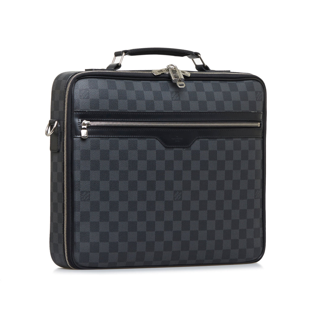 Louis Vuitton Steve Business Bag Damier Graphite Canvas