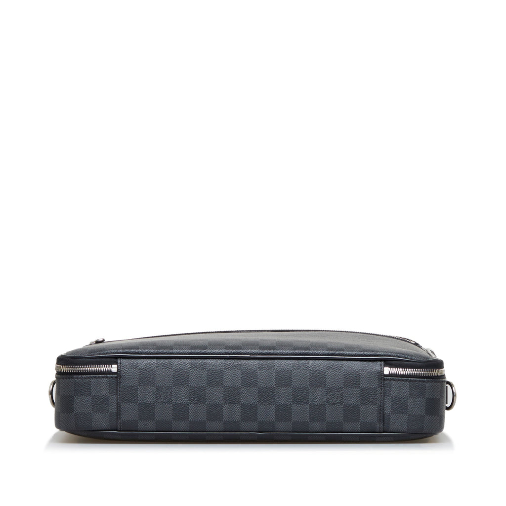 Louis Vuitton Steve Business Bag Damier Graphite Canvas
