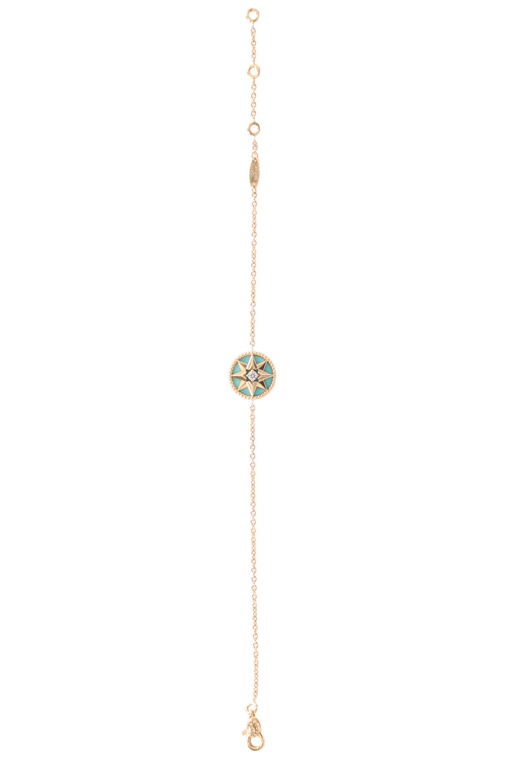CHRISTIAN DIOR Rose Des Vents Bracelet Turquoise