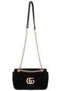 GUCCI Marmont Small Bag Velvet Black