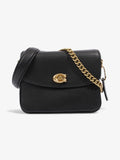 Coach Cassie Black Pebbled Leather 19