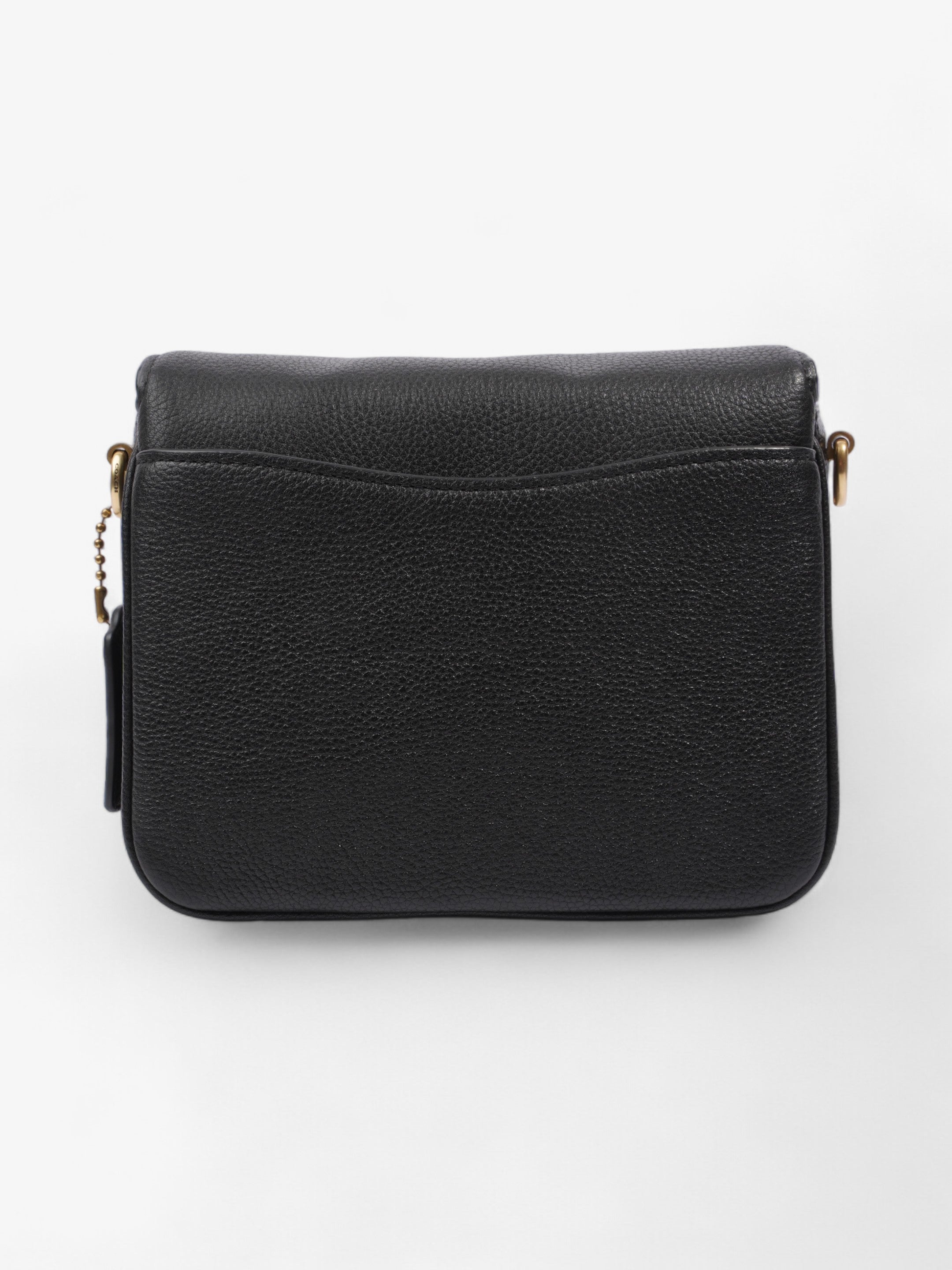Coach Cassie Black Pebbled Leather 19
