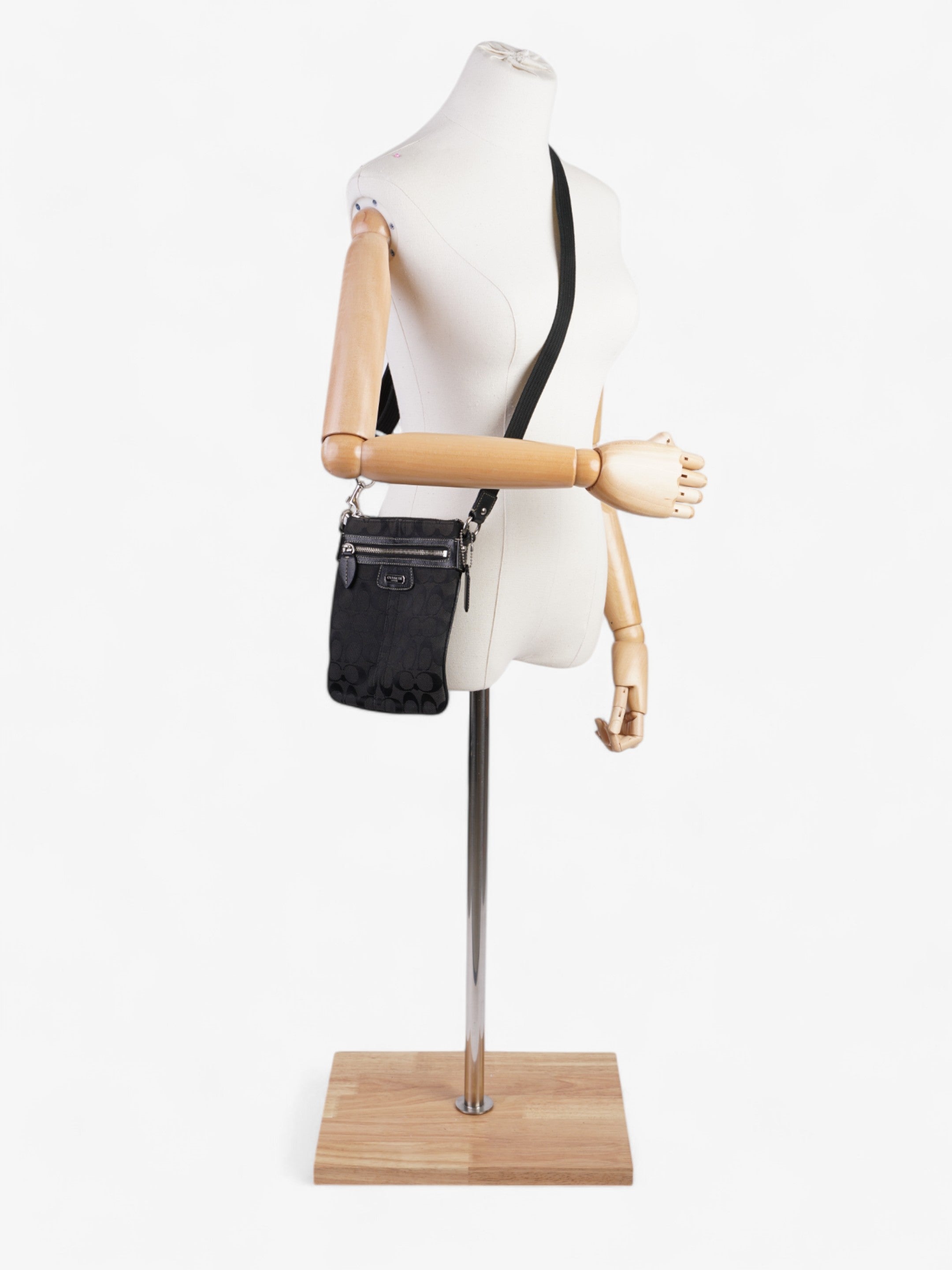 Coach Penelope Black Canvas