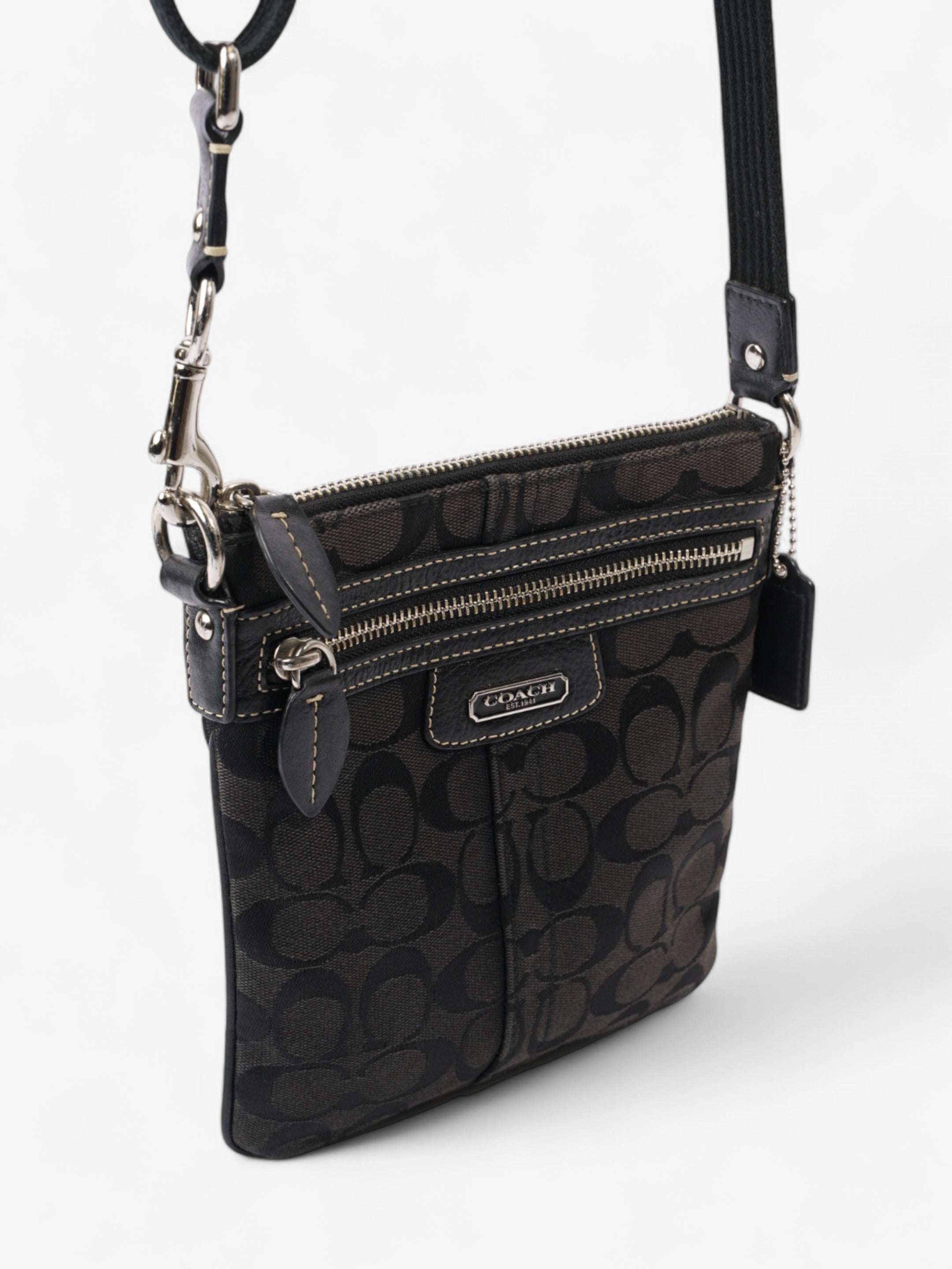Coach Penelope Black Canvas