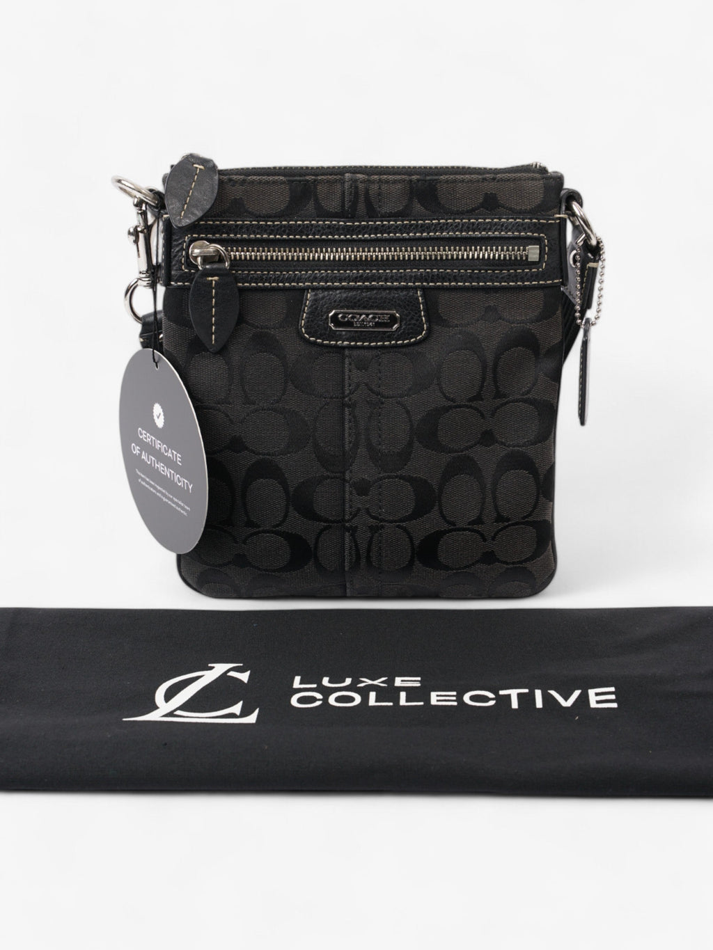 Coach Penelope Black Canvas
