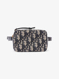 Christian Dior Oblique Belt Bag Blue Oblique Fabric