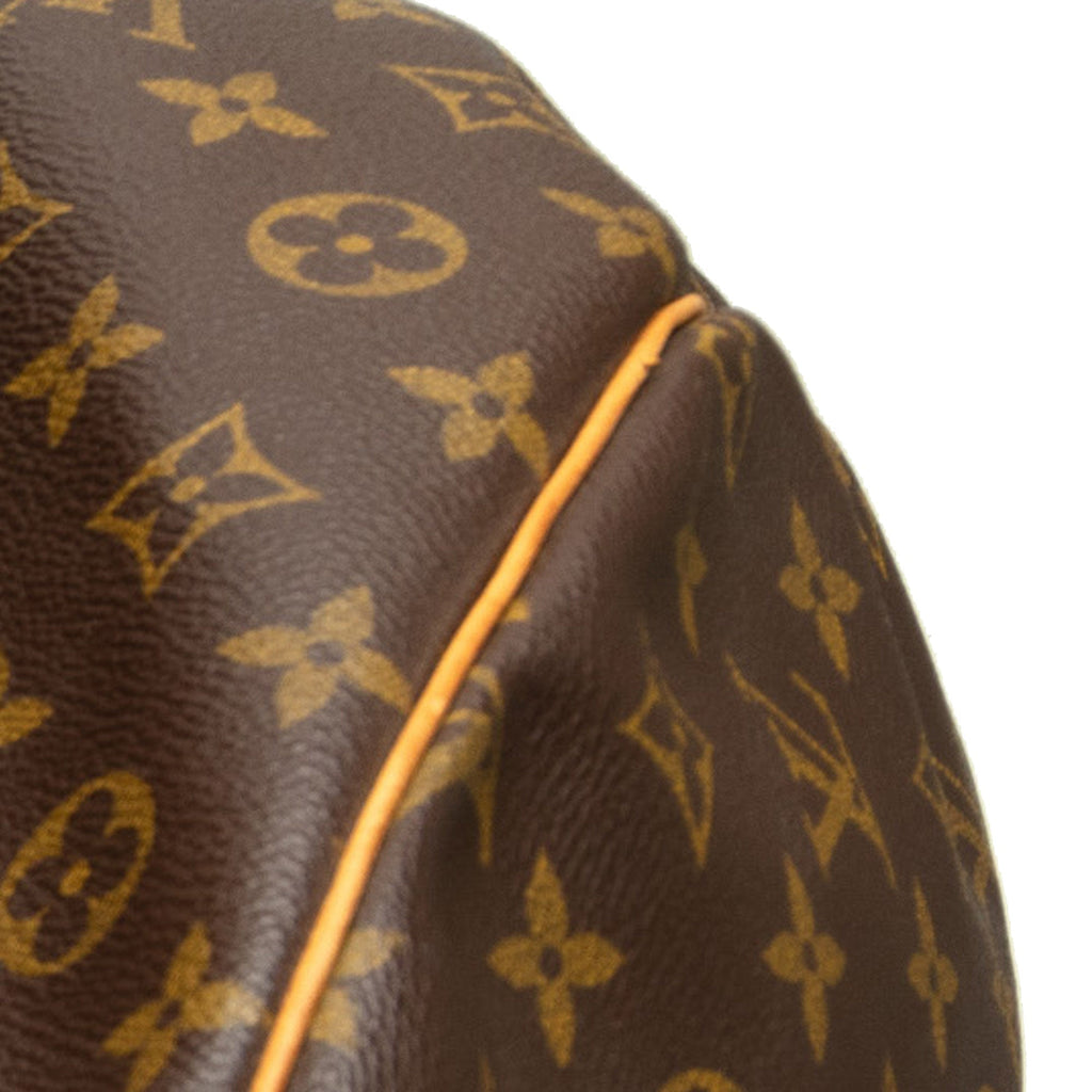 Brown Louis Vuitton Monogram Keepall 60 Travel Bag