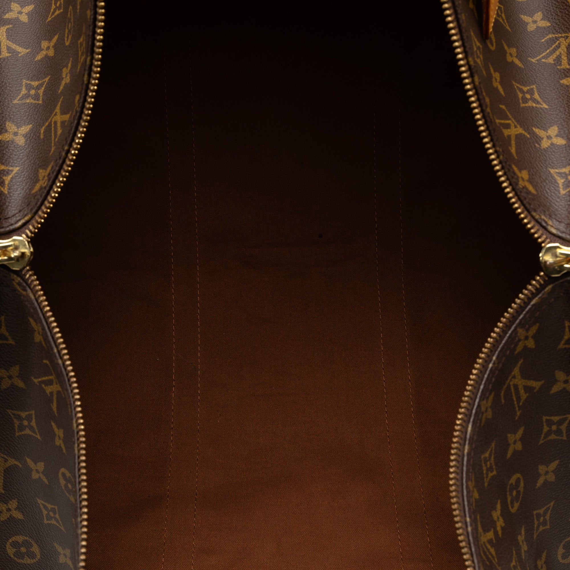 Brown Louis Vuitton Monogram Keepall 60 Travel Bag